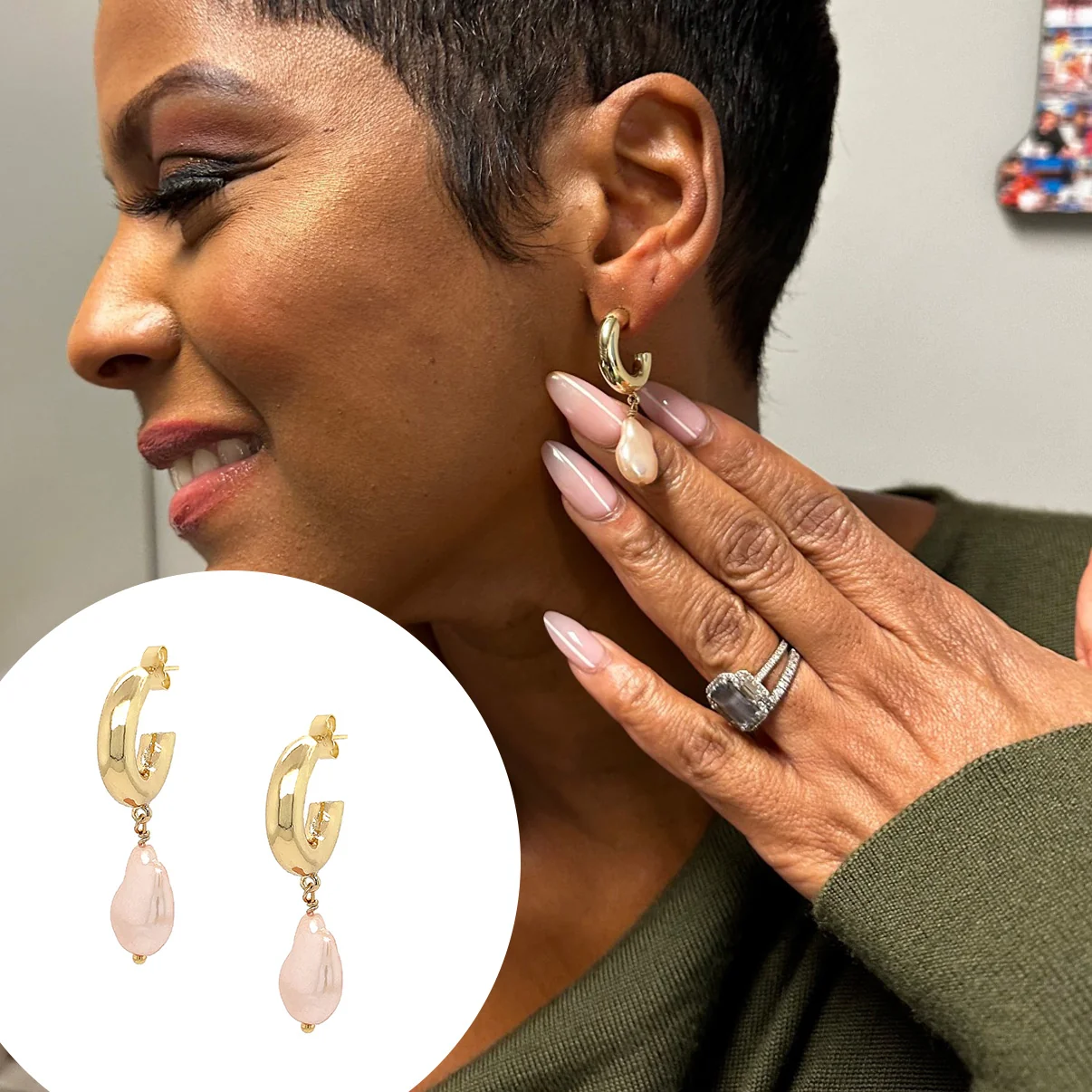 2023 Hope Hoop Earrings