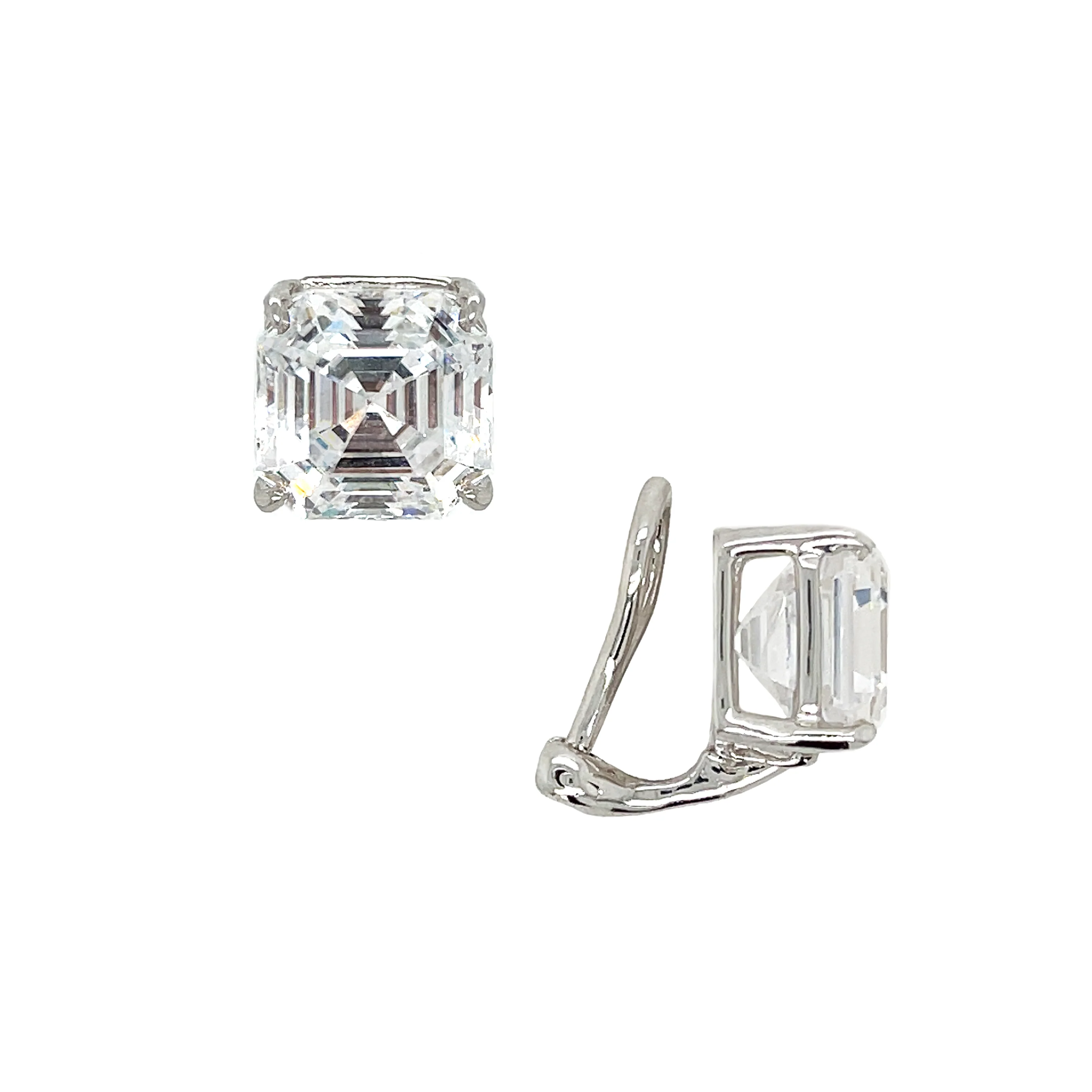 Ascher Stud Clip On Earrings - Image 2