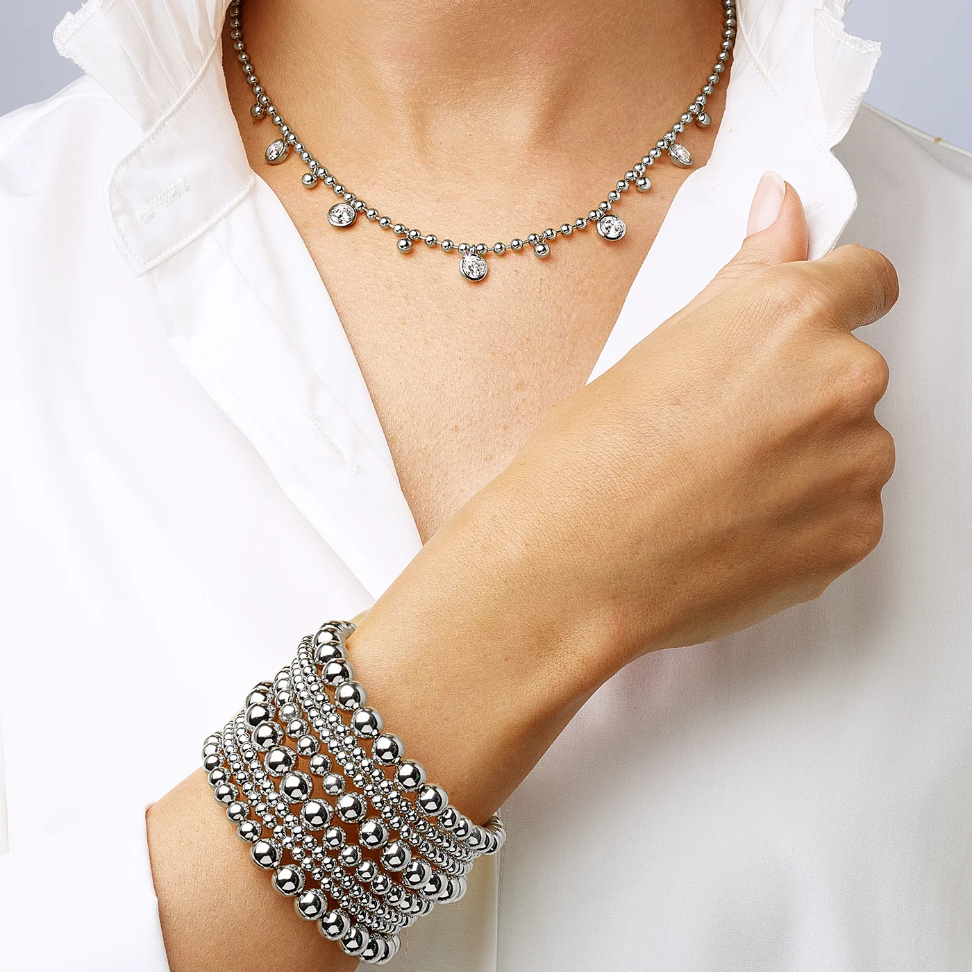 Beaded Wrap Bracelet - Image 3