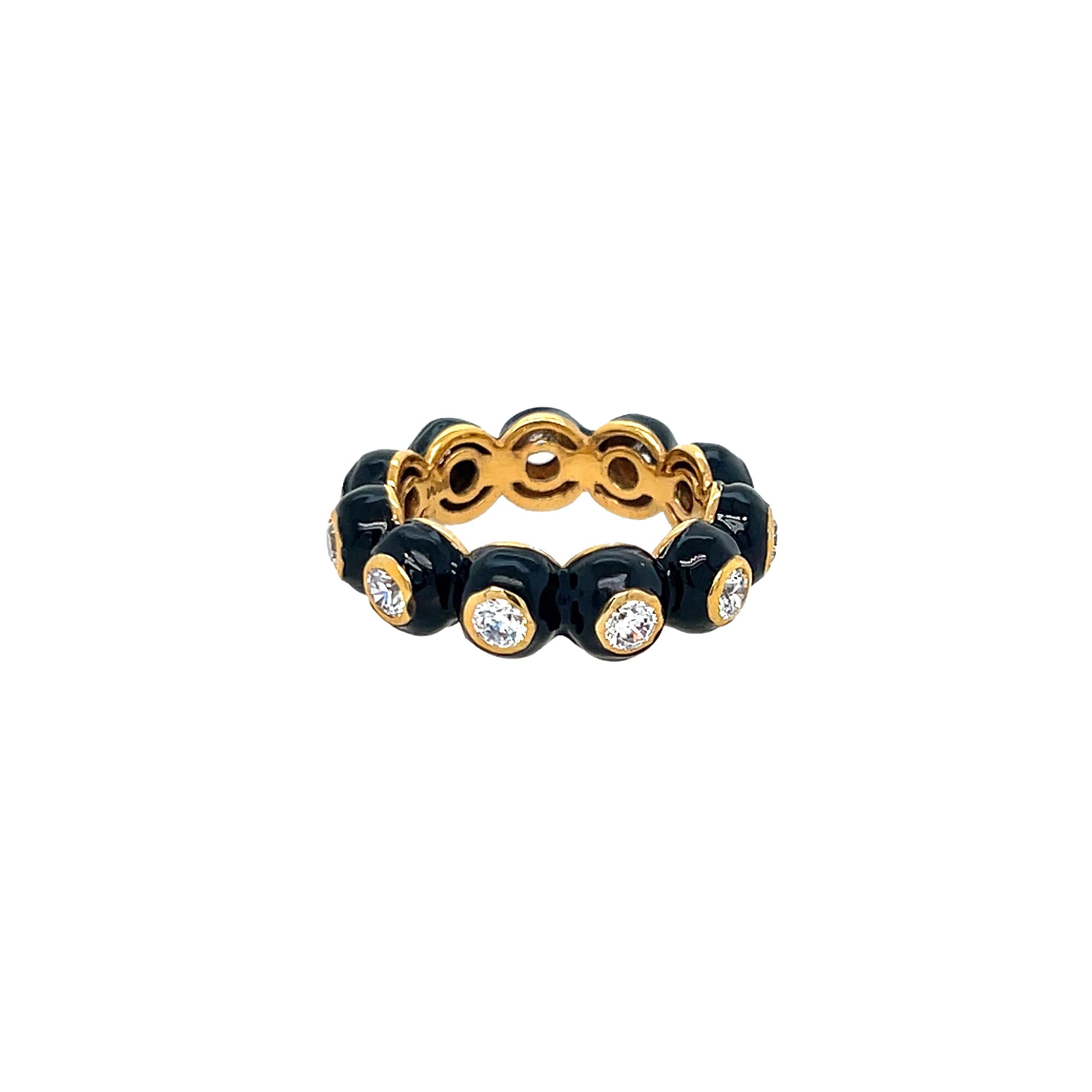 Black Bubble Ring