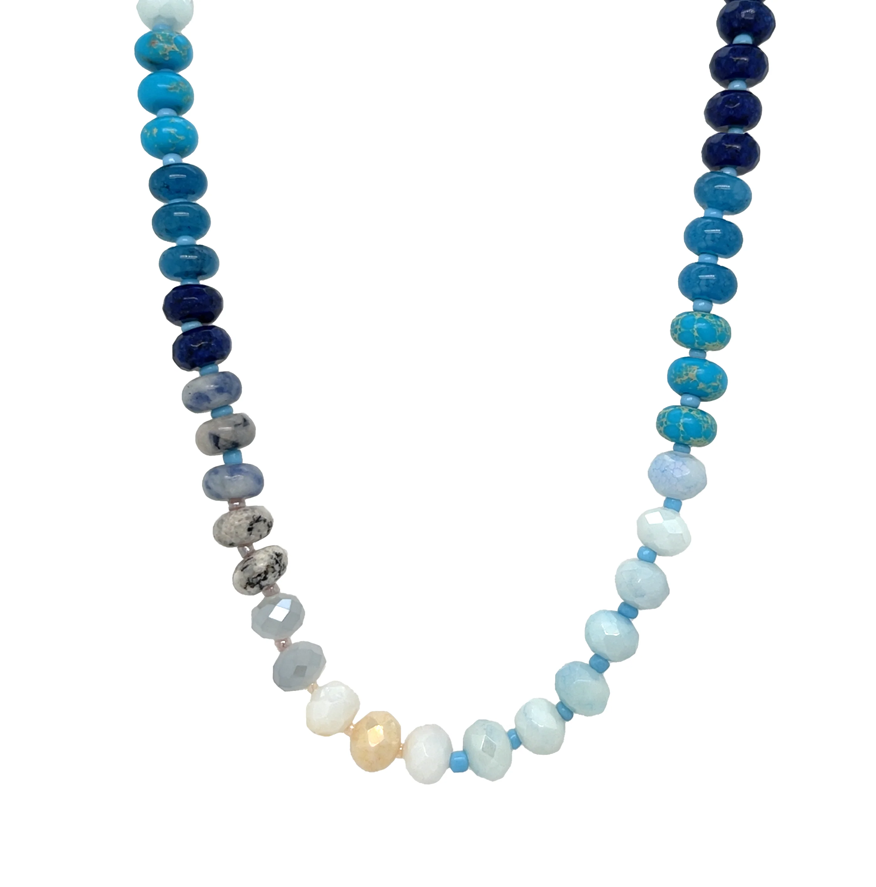 Blue Beaded Necklace