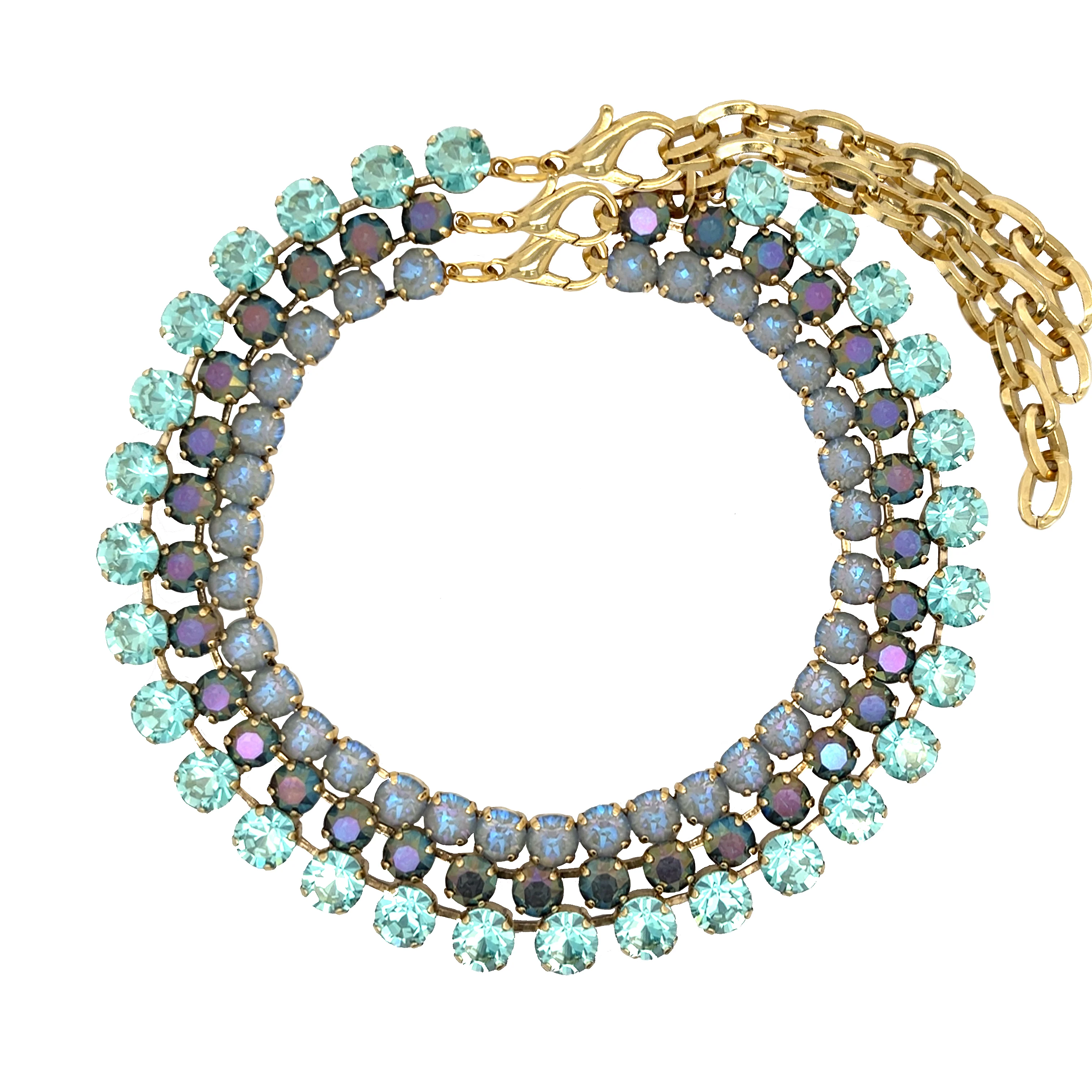 Blue Crystal Necklace