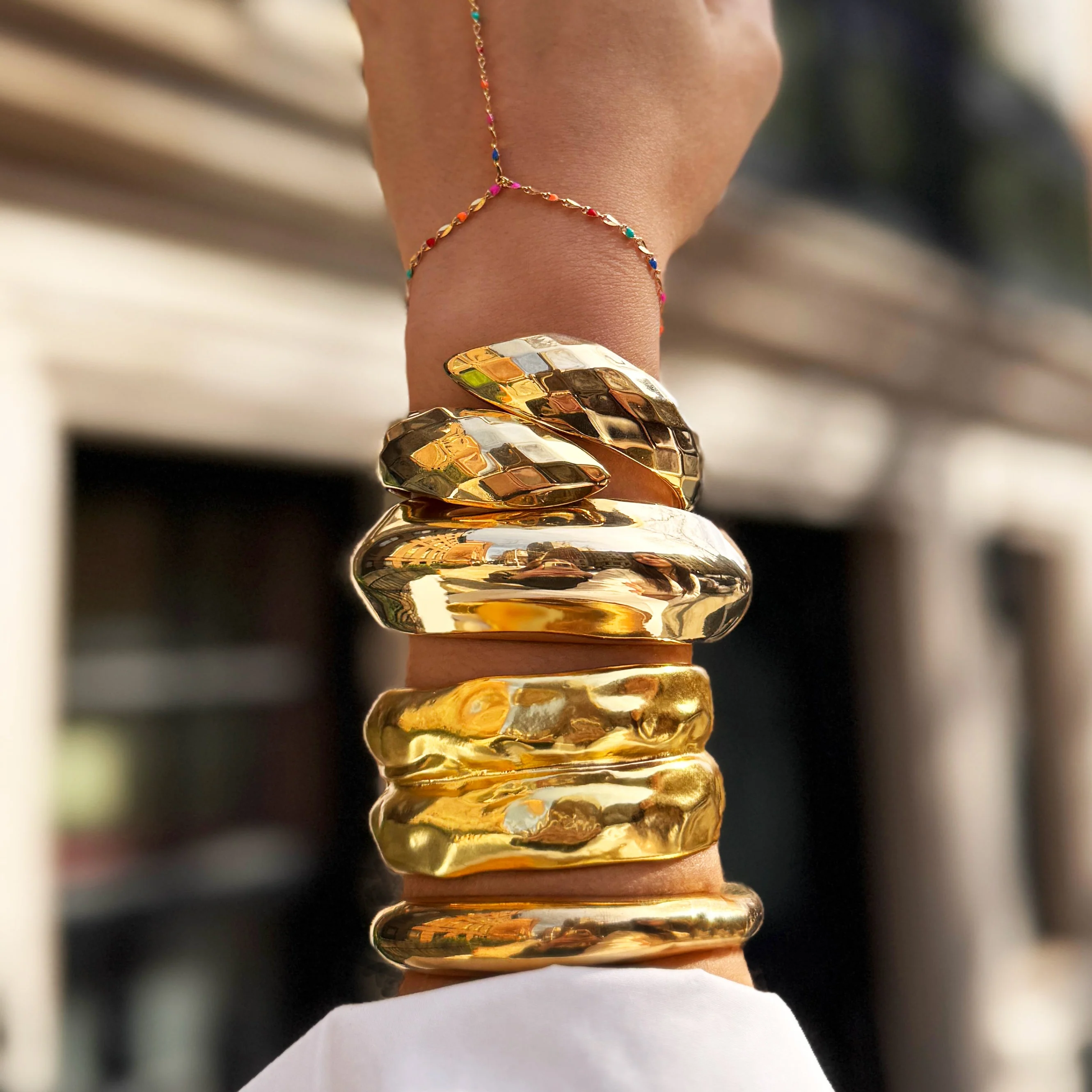 Bubble Cuff Bracelet - Image 2