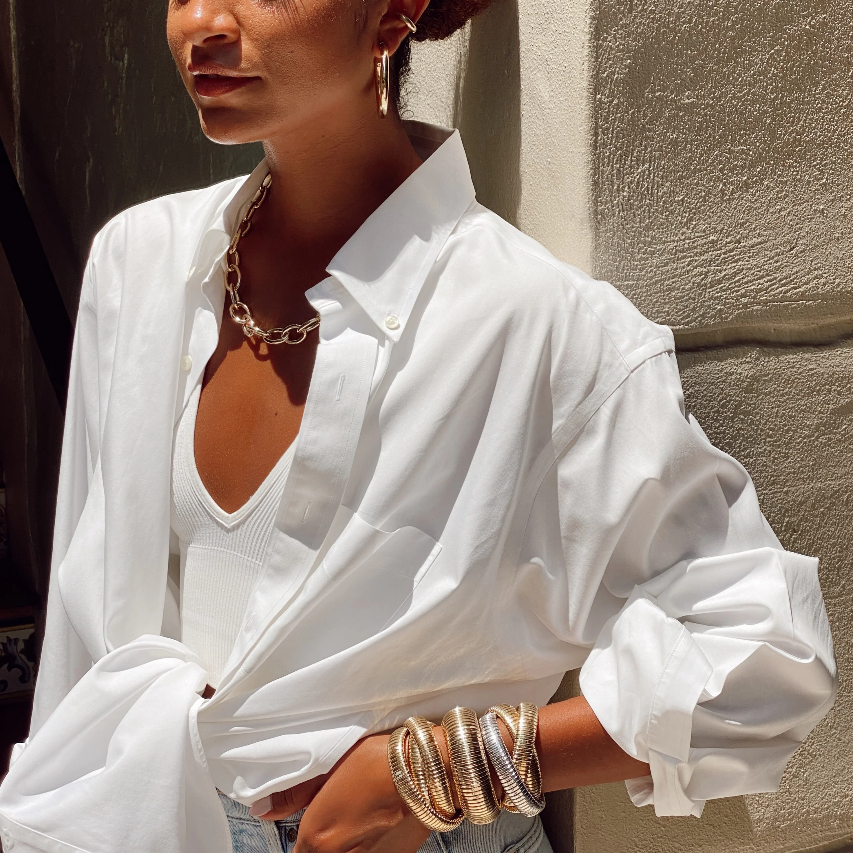 Chunky Link Necklace - Image 3