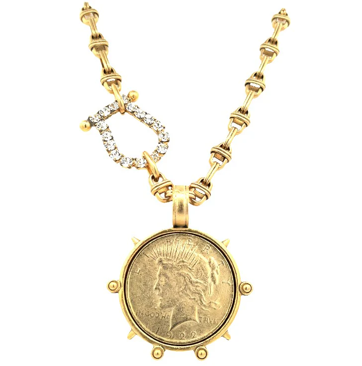 Coin Pendant Necklace