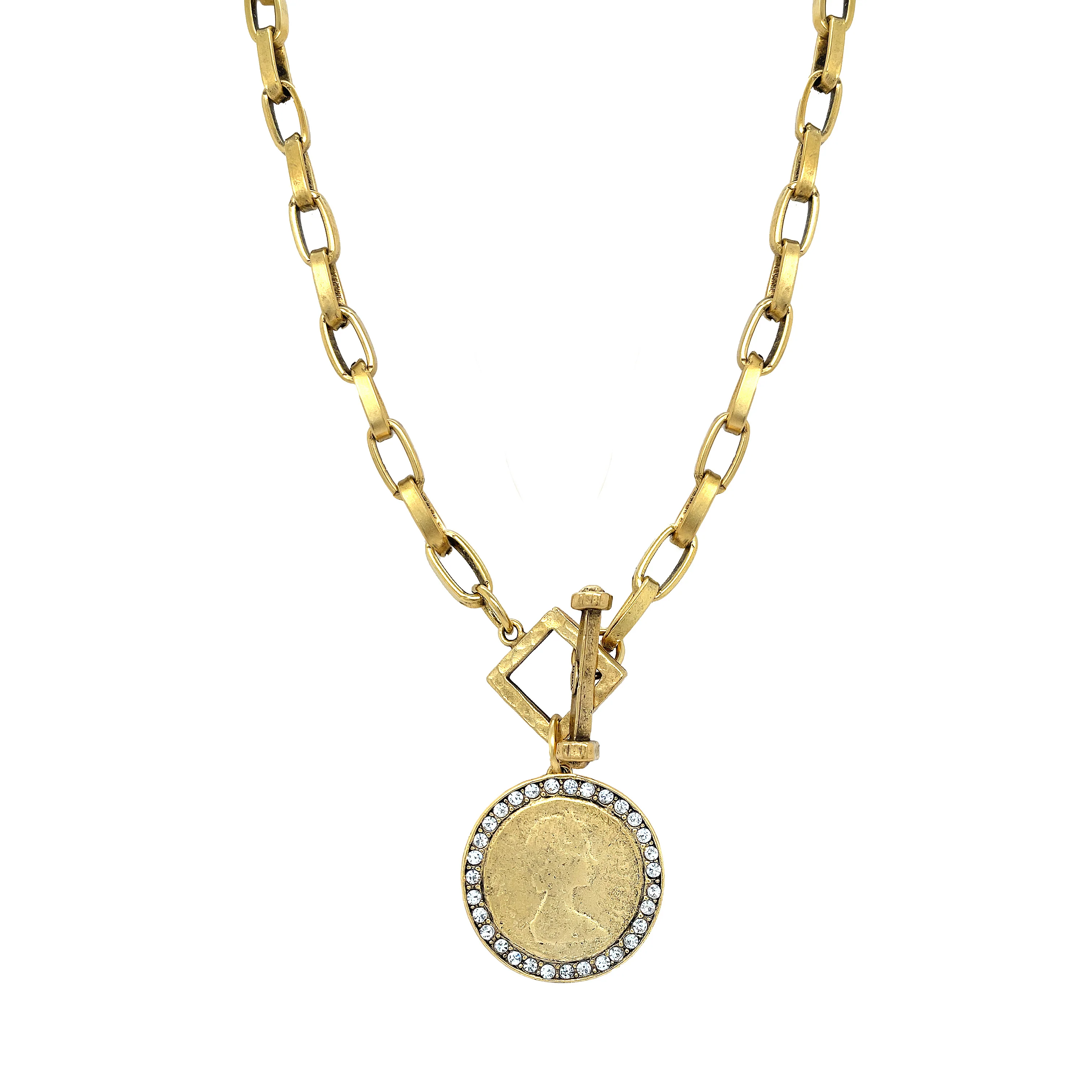 Coin Pendant Necklace
