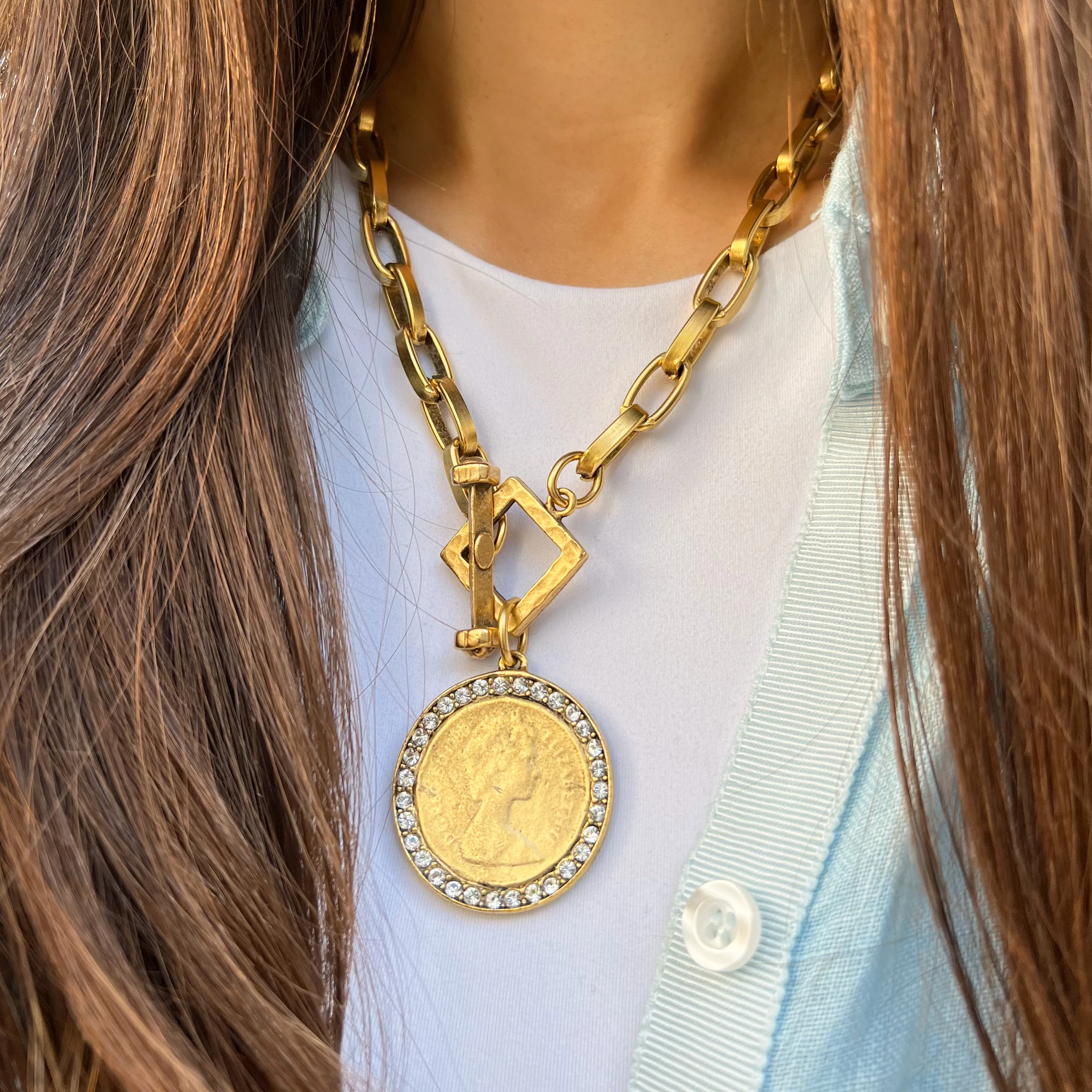 Coin Pendant Necklace - Image 2