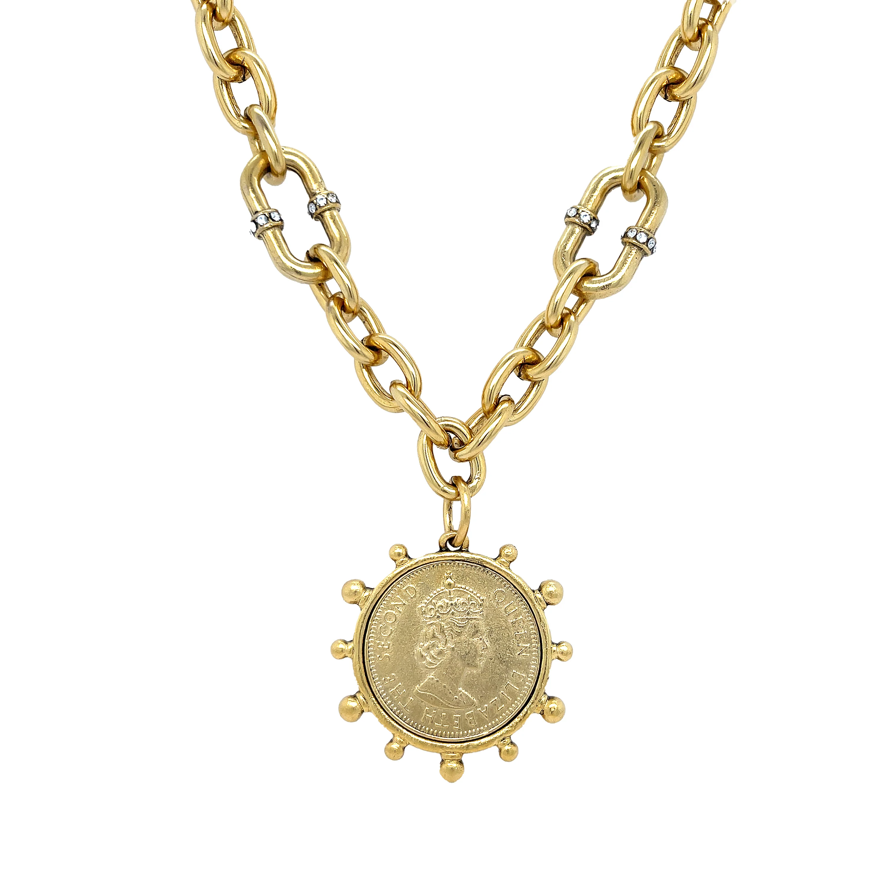 Coin Pendant necklace