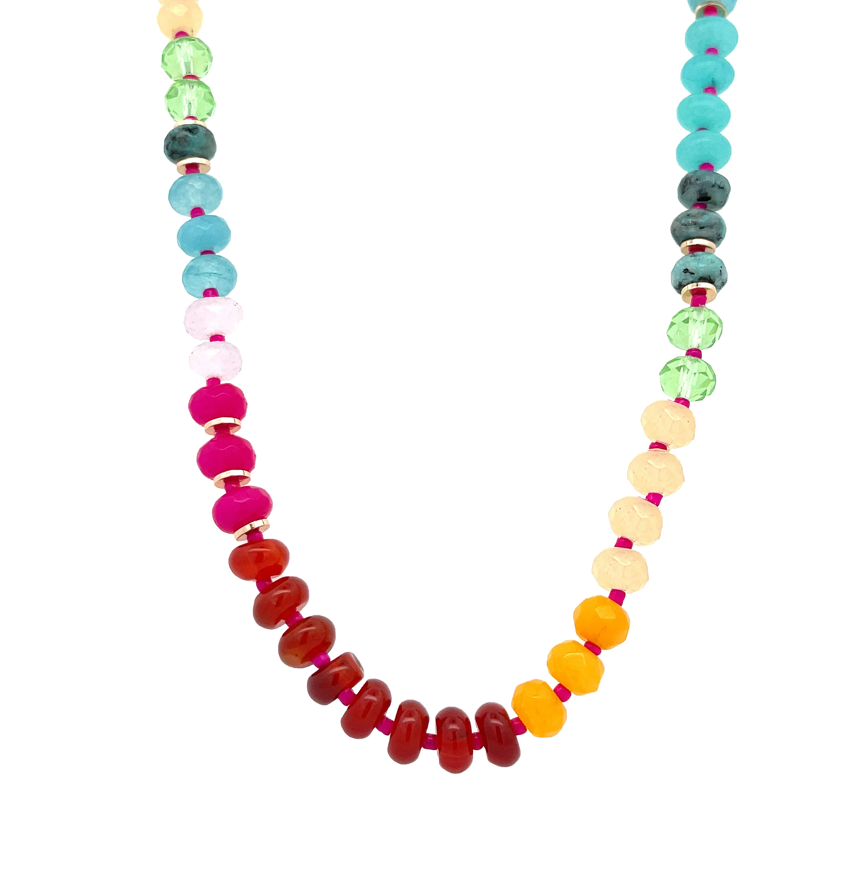 Color Beaded Necklace