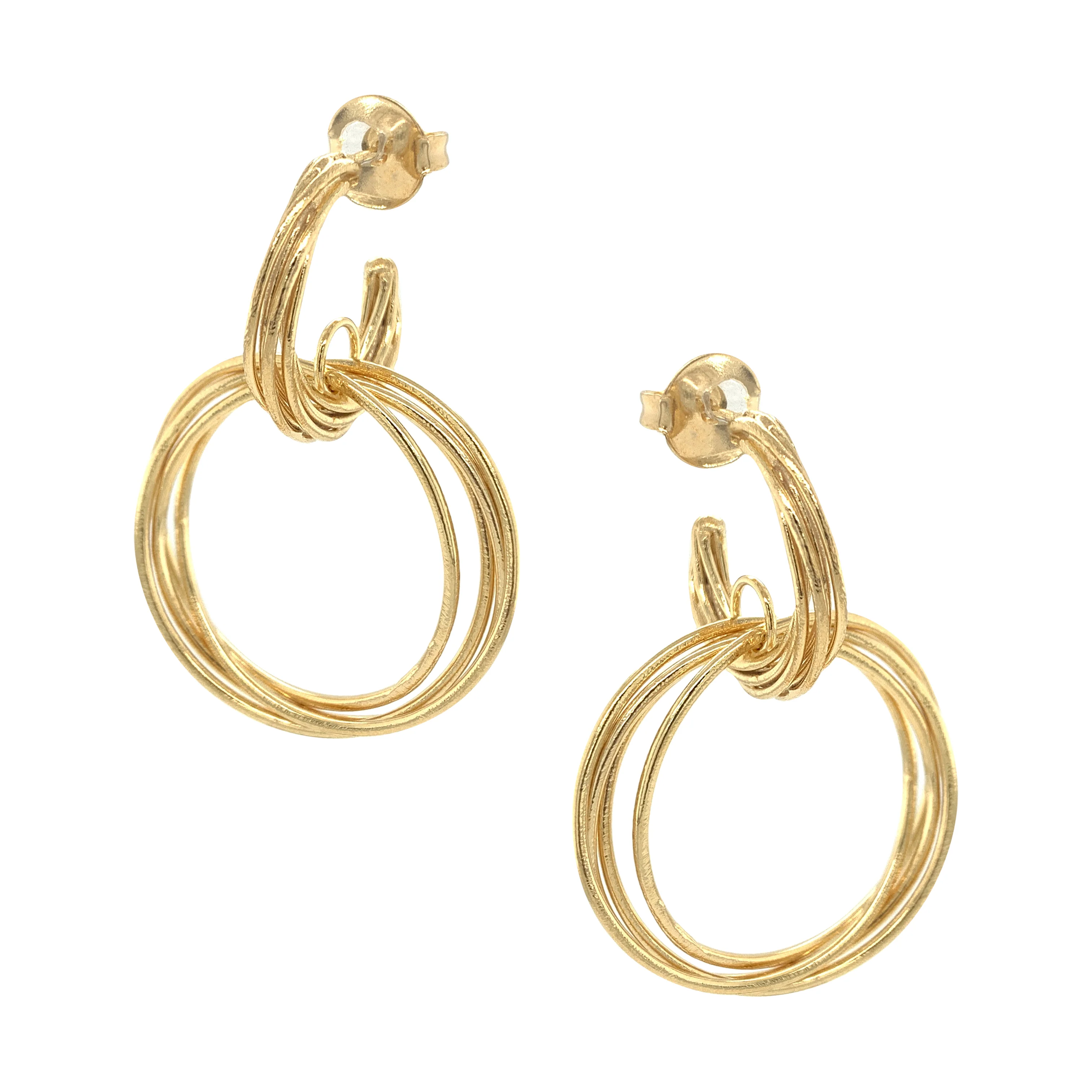 Wired Hoop Earrings - Image 2