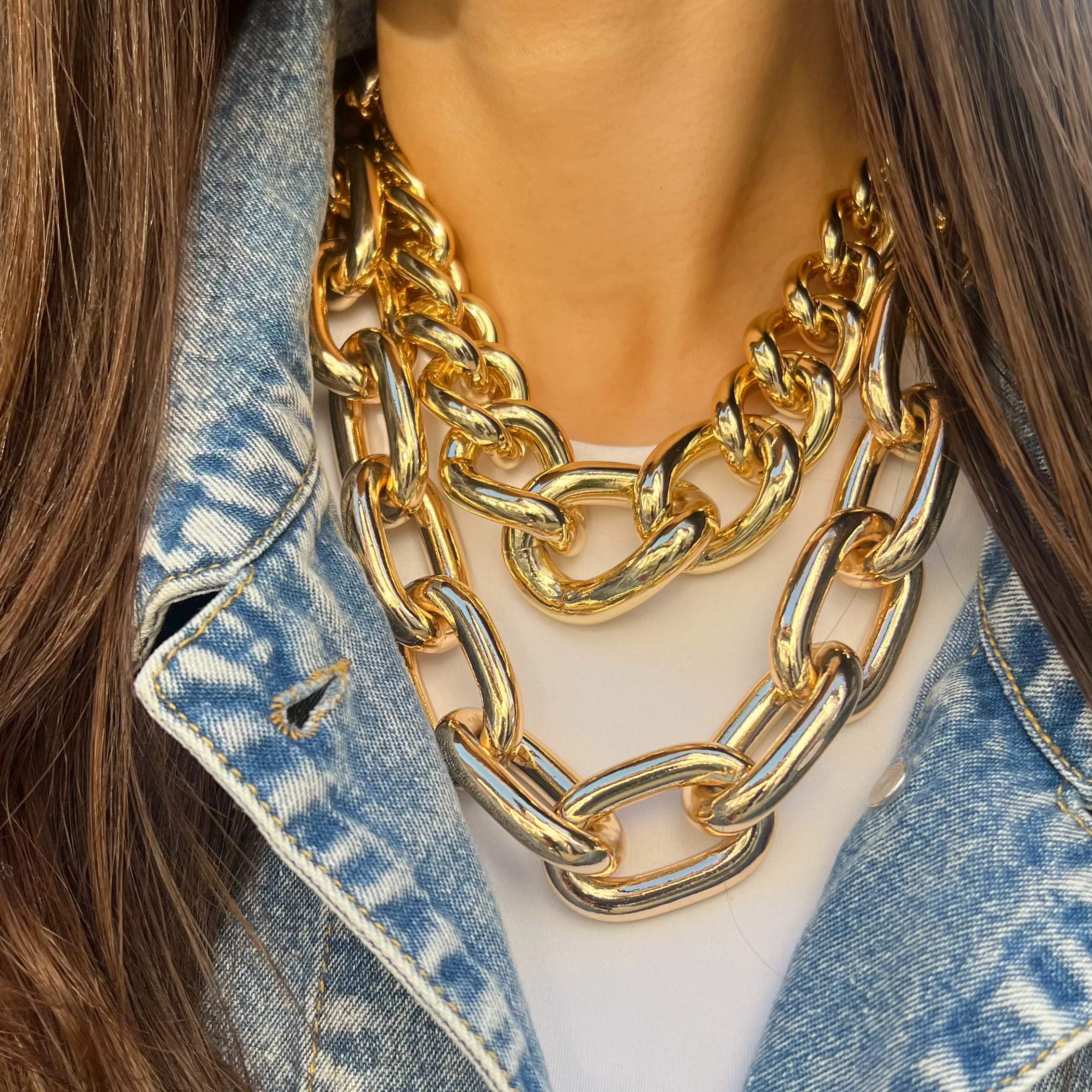 Curb Chain Necklace - Image 2