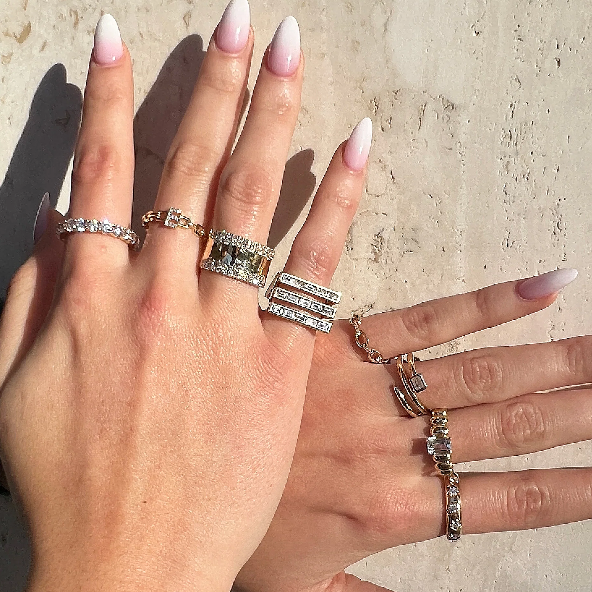 Diamond Baguette Pinky Ring - Image 2
