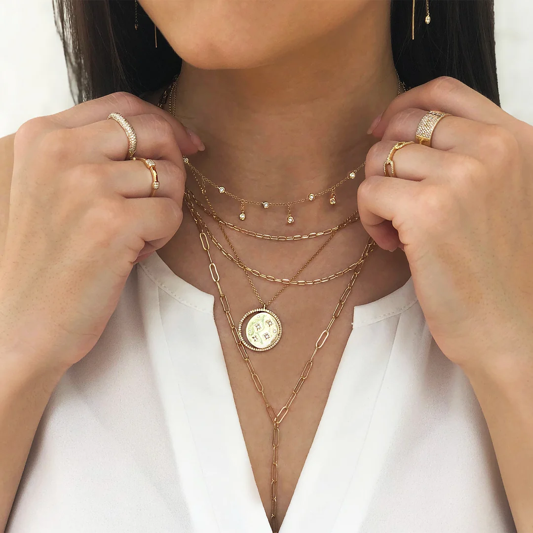 Diamond Choker Necklace - Image 3