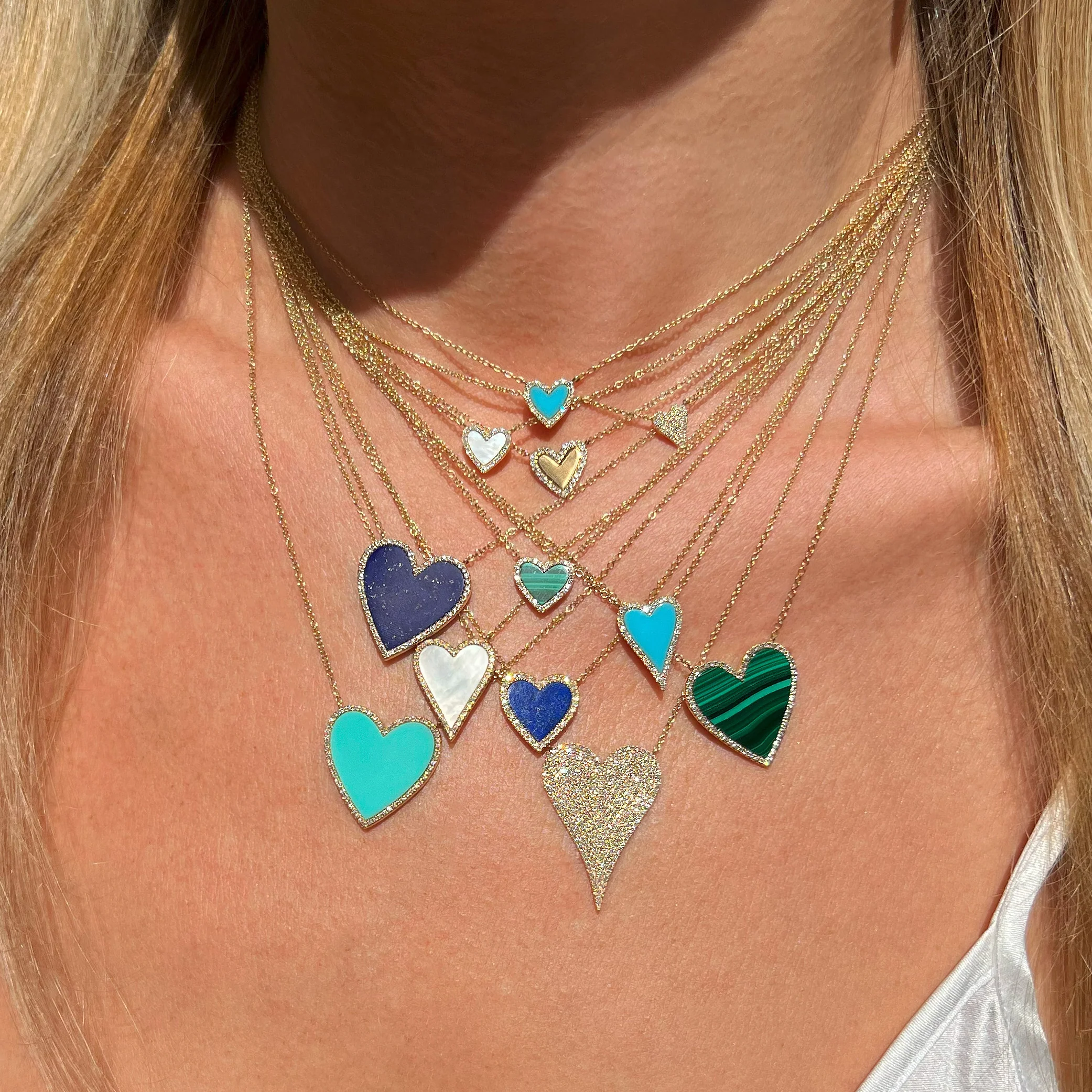 Diamond Heart Necklace - Image 2