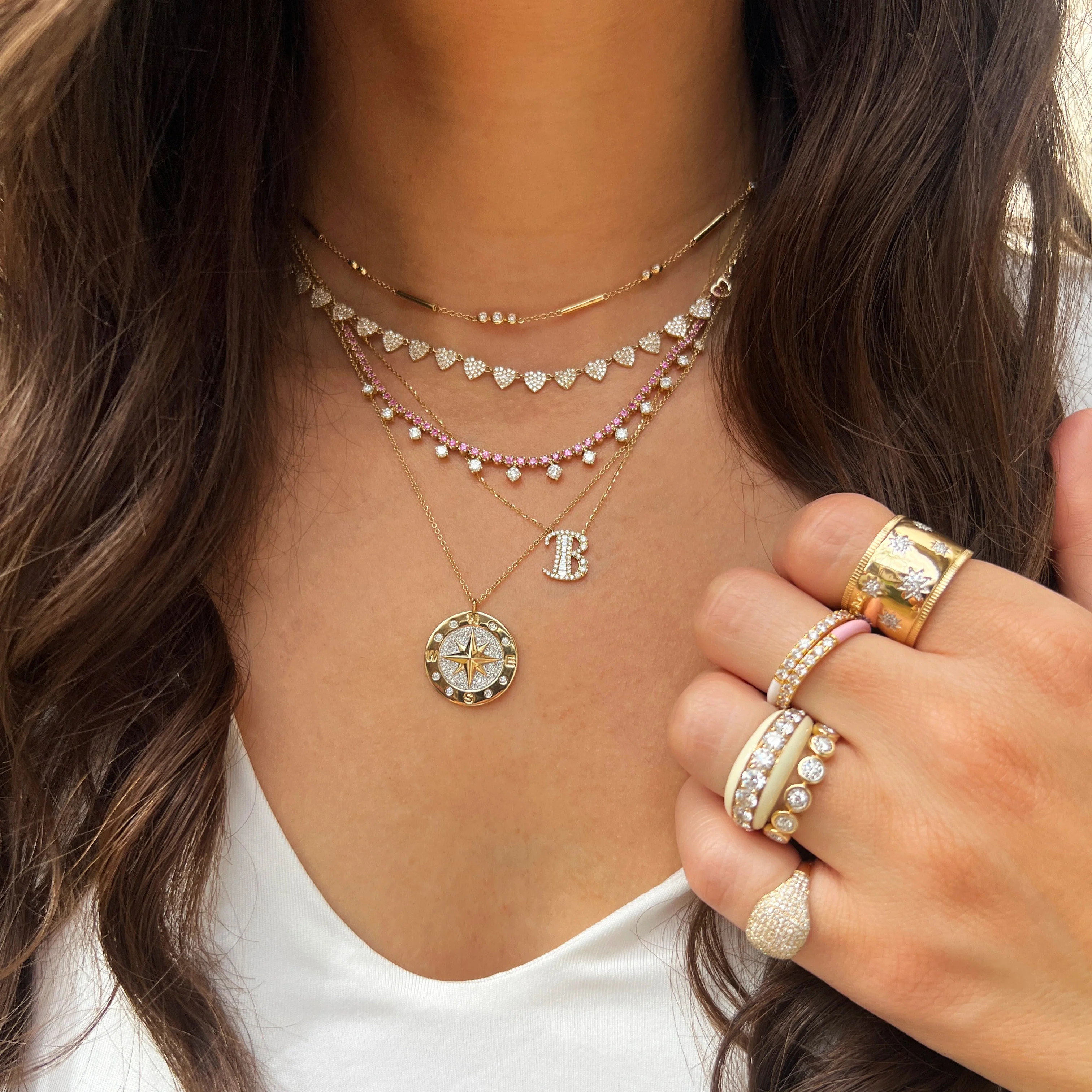 Multi Heart Necklace - Image 2