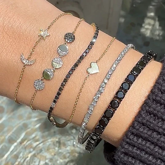 Diamond Moon Bracelet - Image 2