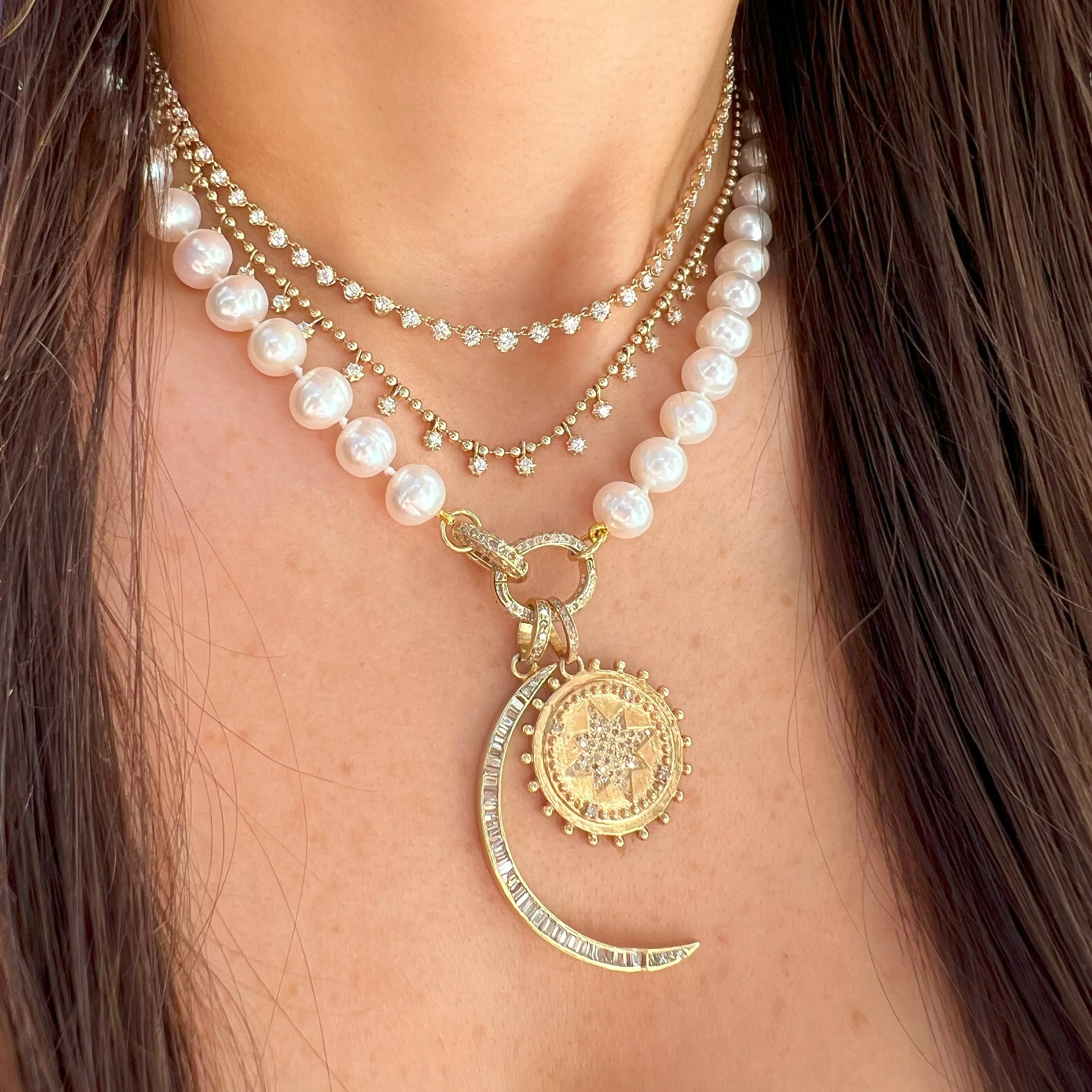 Diamond Moon Charm Only - Image 2