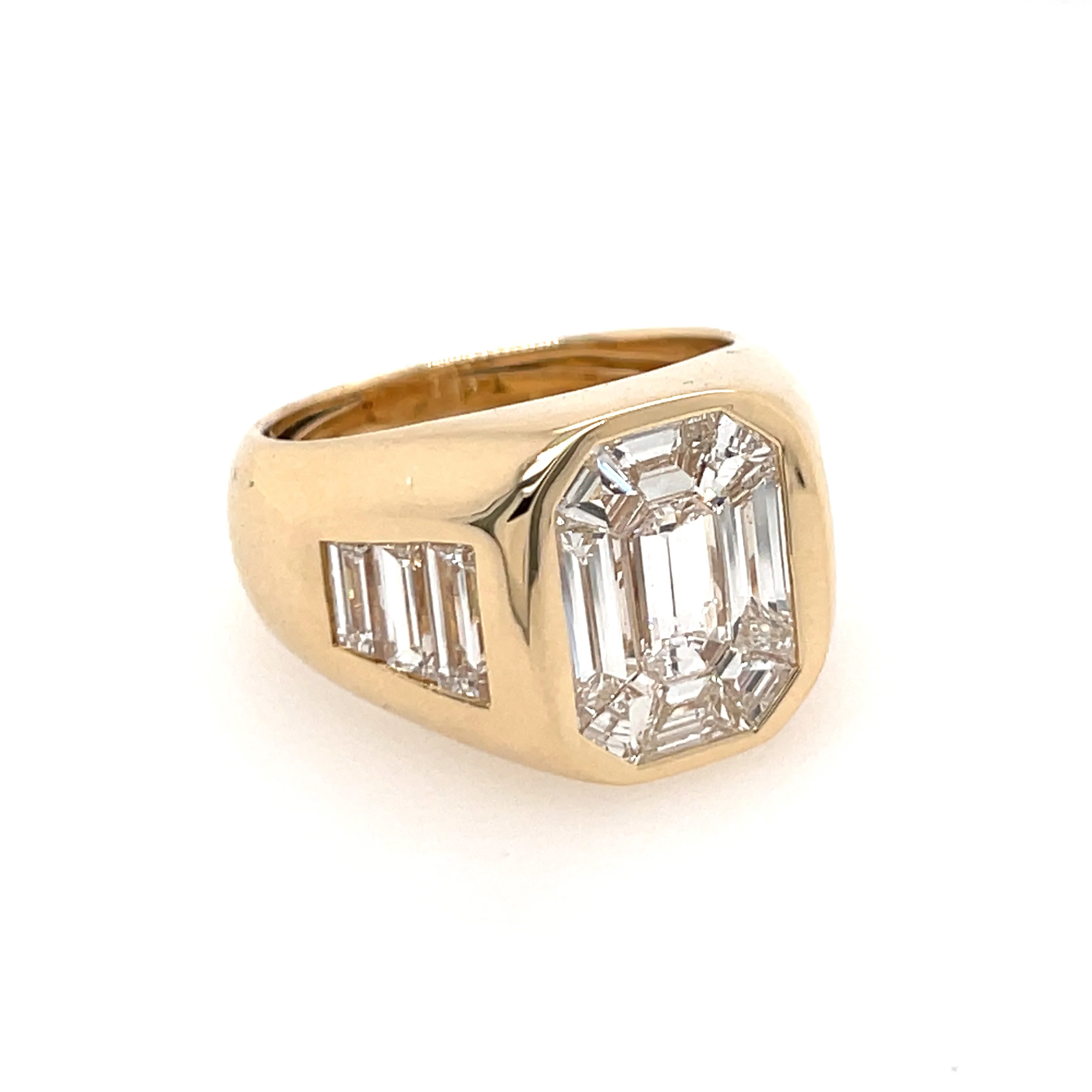 Diamond Octagon Ring - Image 4