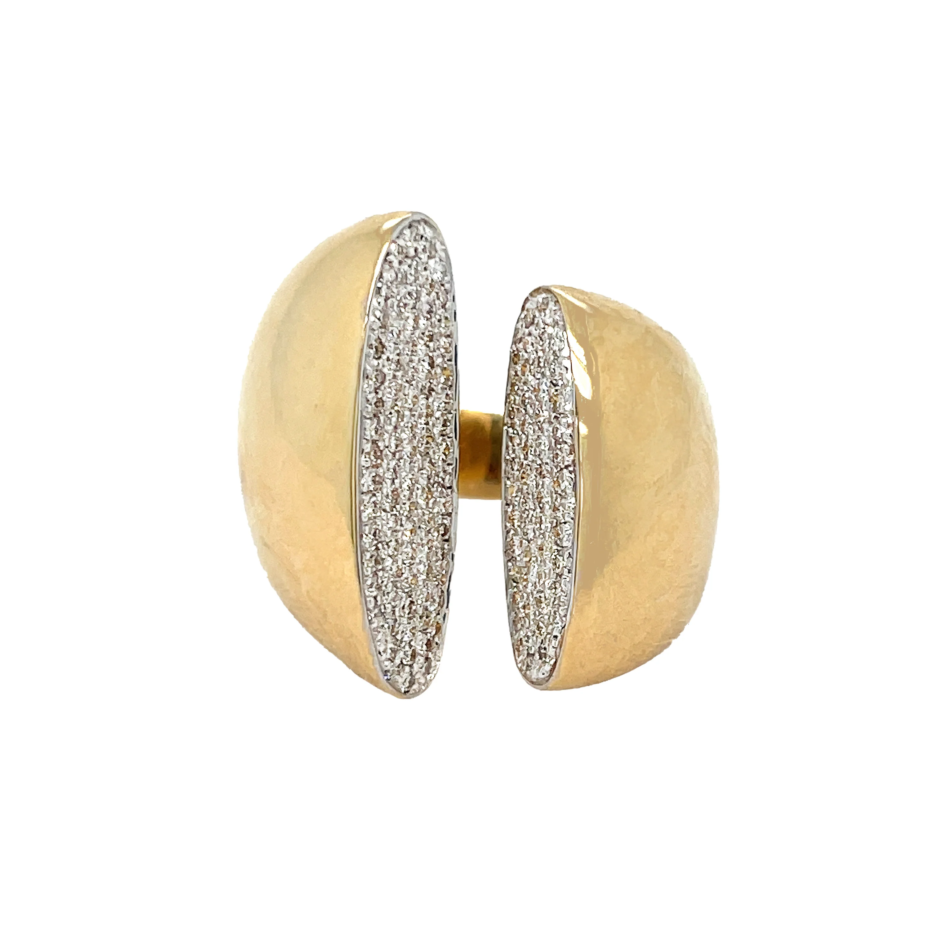 SALE Diamond Open Ring