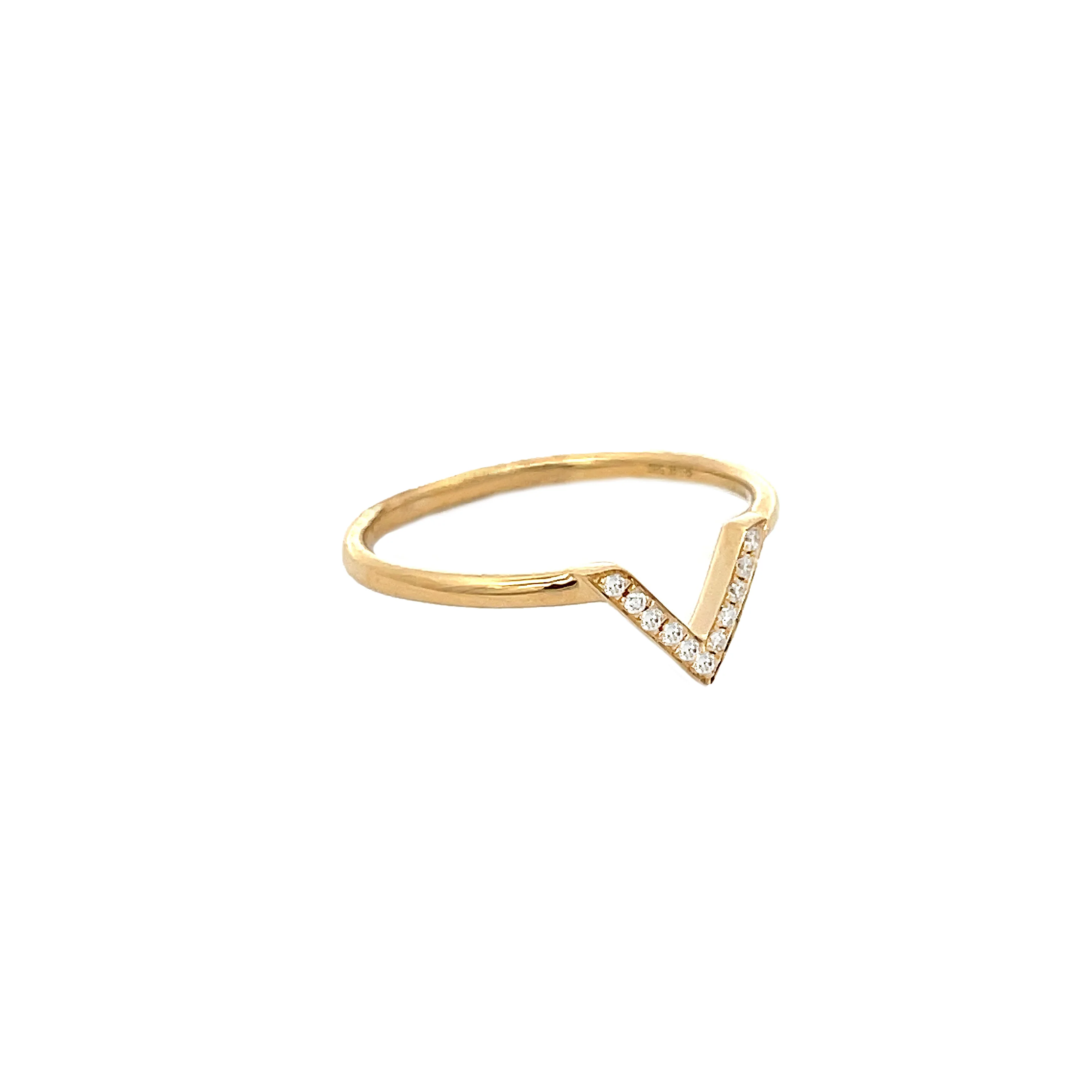 Diamond V Ring - Image 2