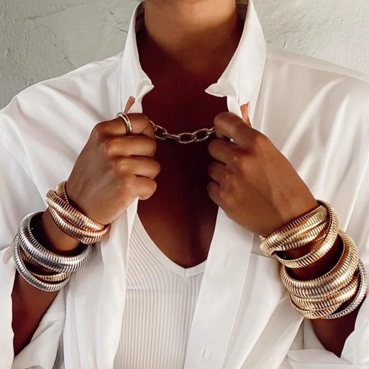 Dome Cuff Bracelet - Image 4