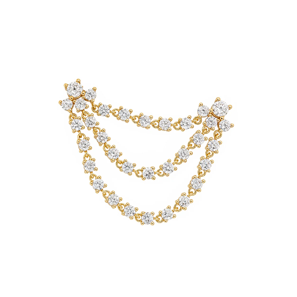 Double Cascade Earring