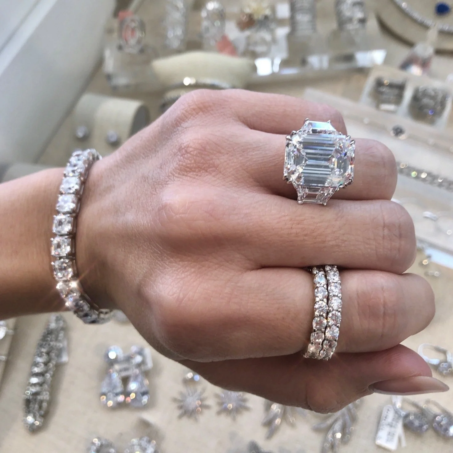 Emerald Cut Ring - Image 2
