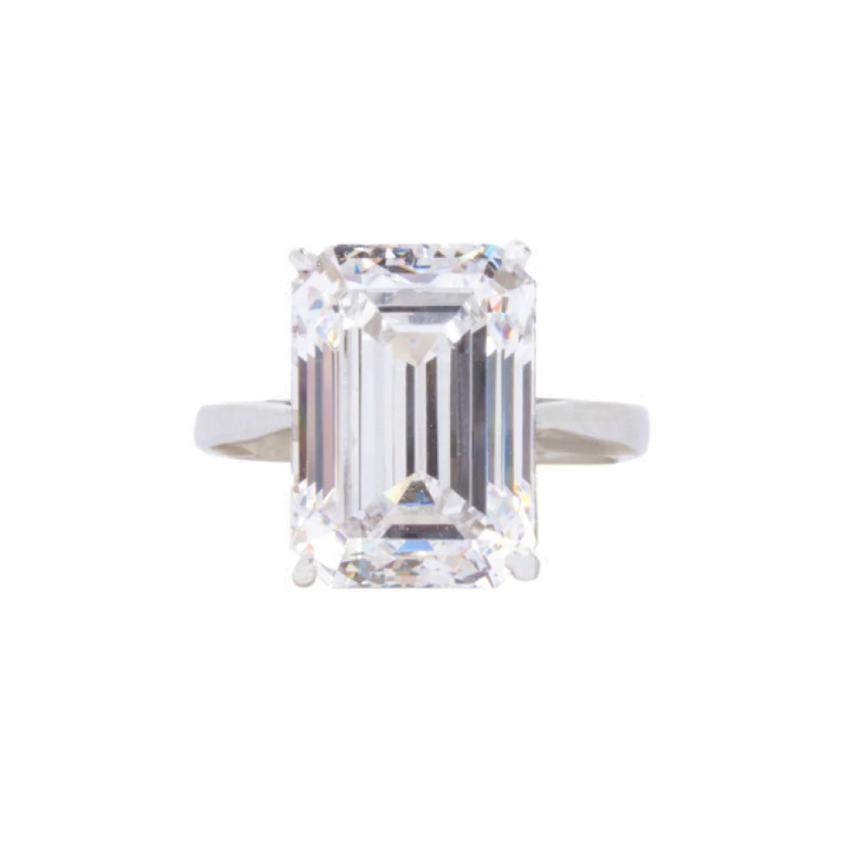 Faux Diamond Ring