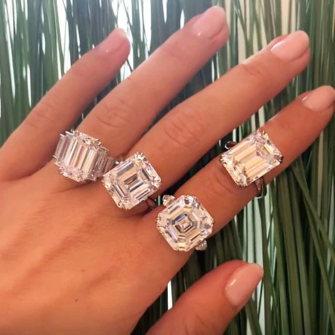 Faux Diamond Ring - Image 3