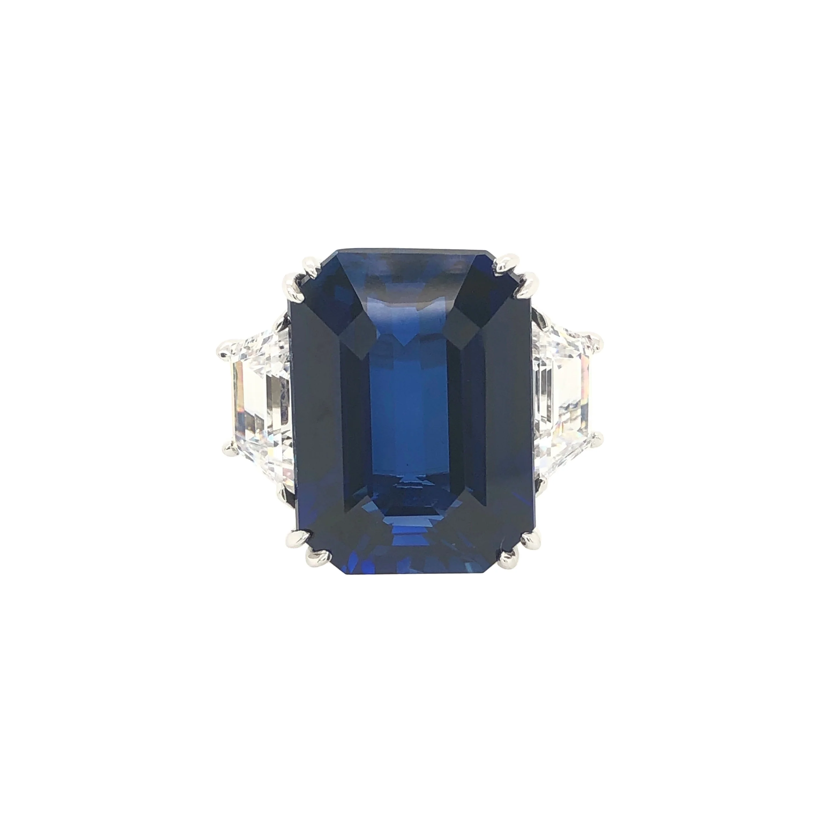 Faux Sapphire Ring