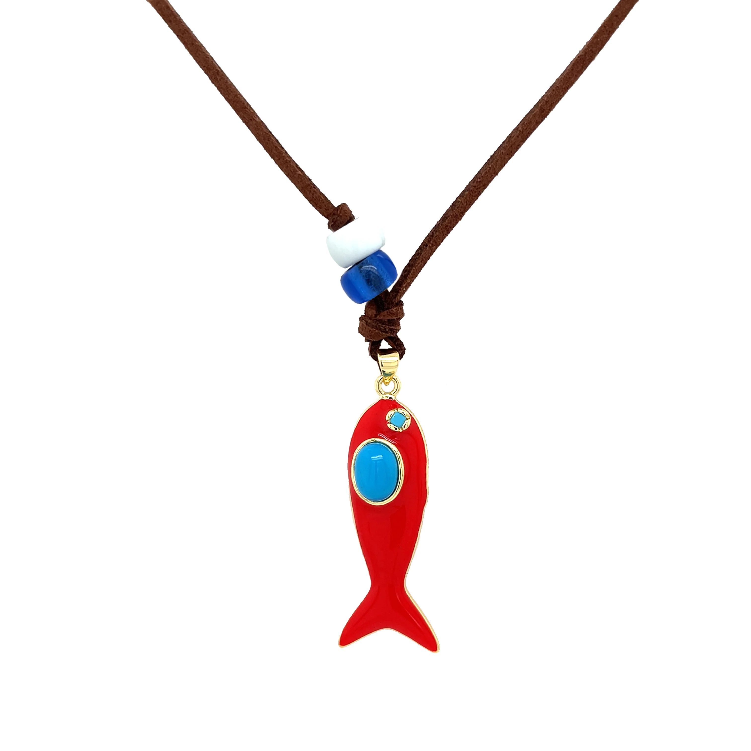 Fish Pendant Necklace - Image 5