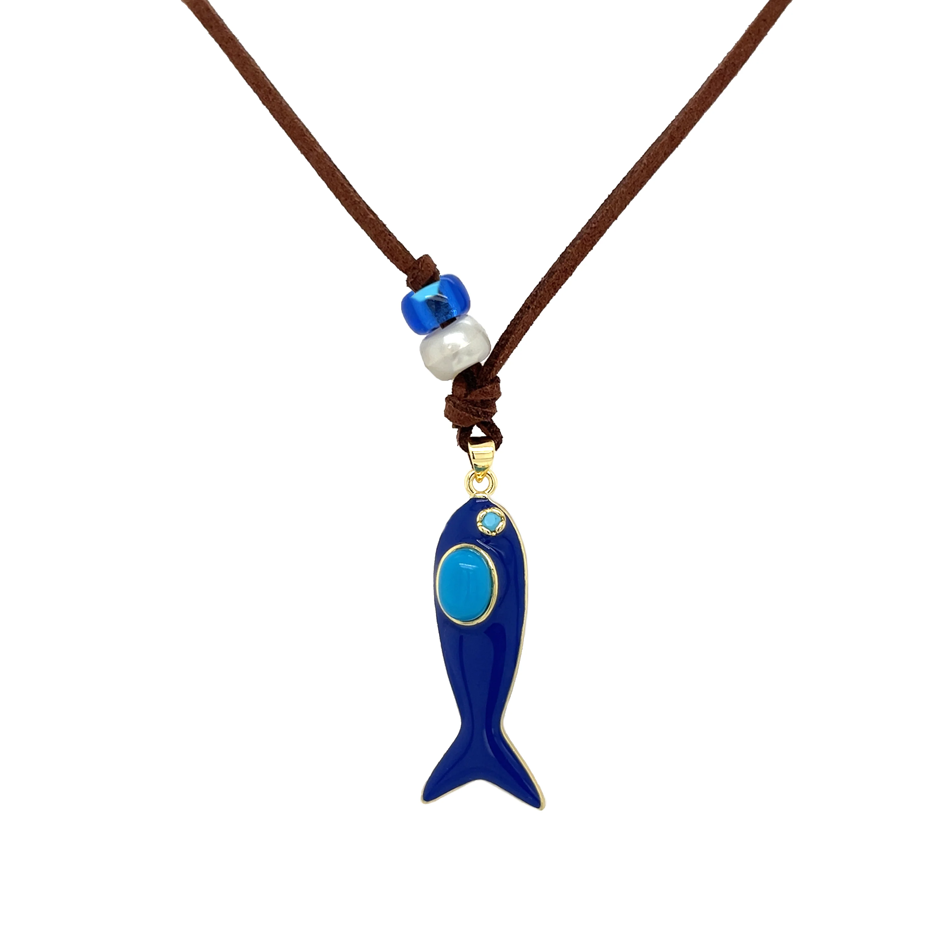 Fish Pendant Necklace - Image 6