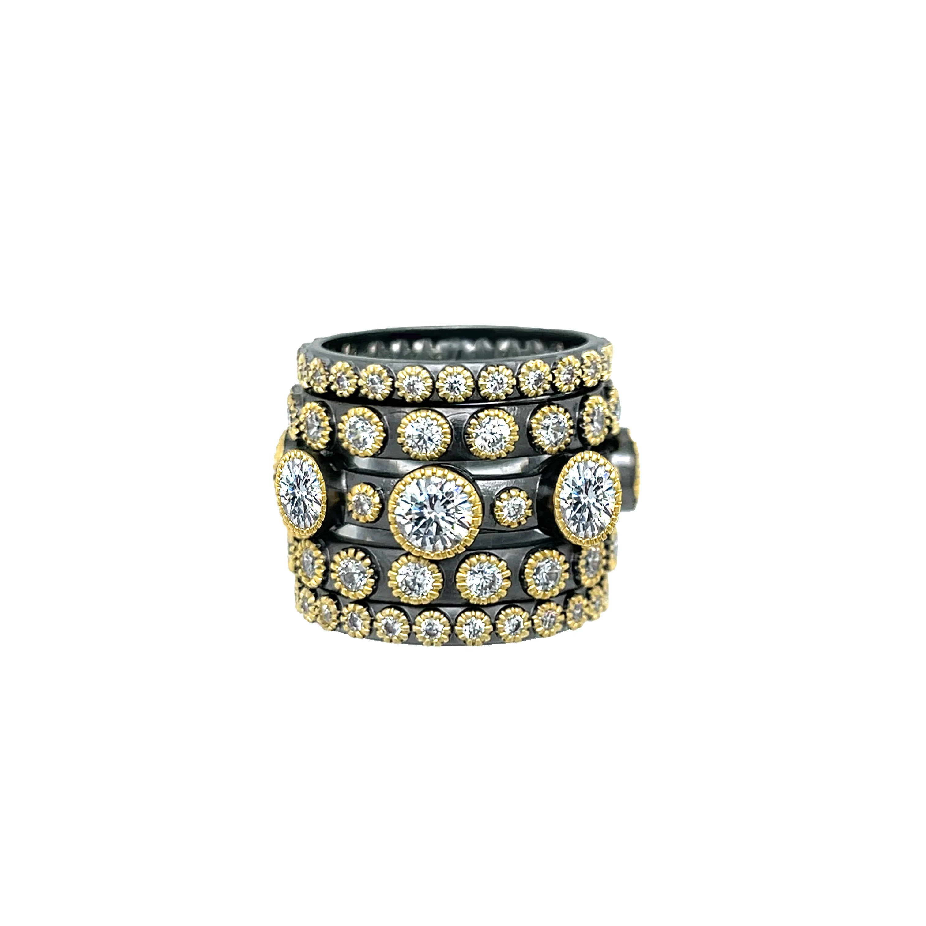 Five Band Ring Set