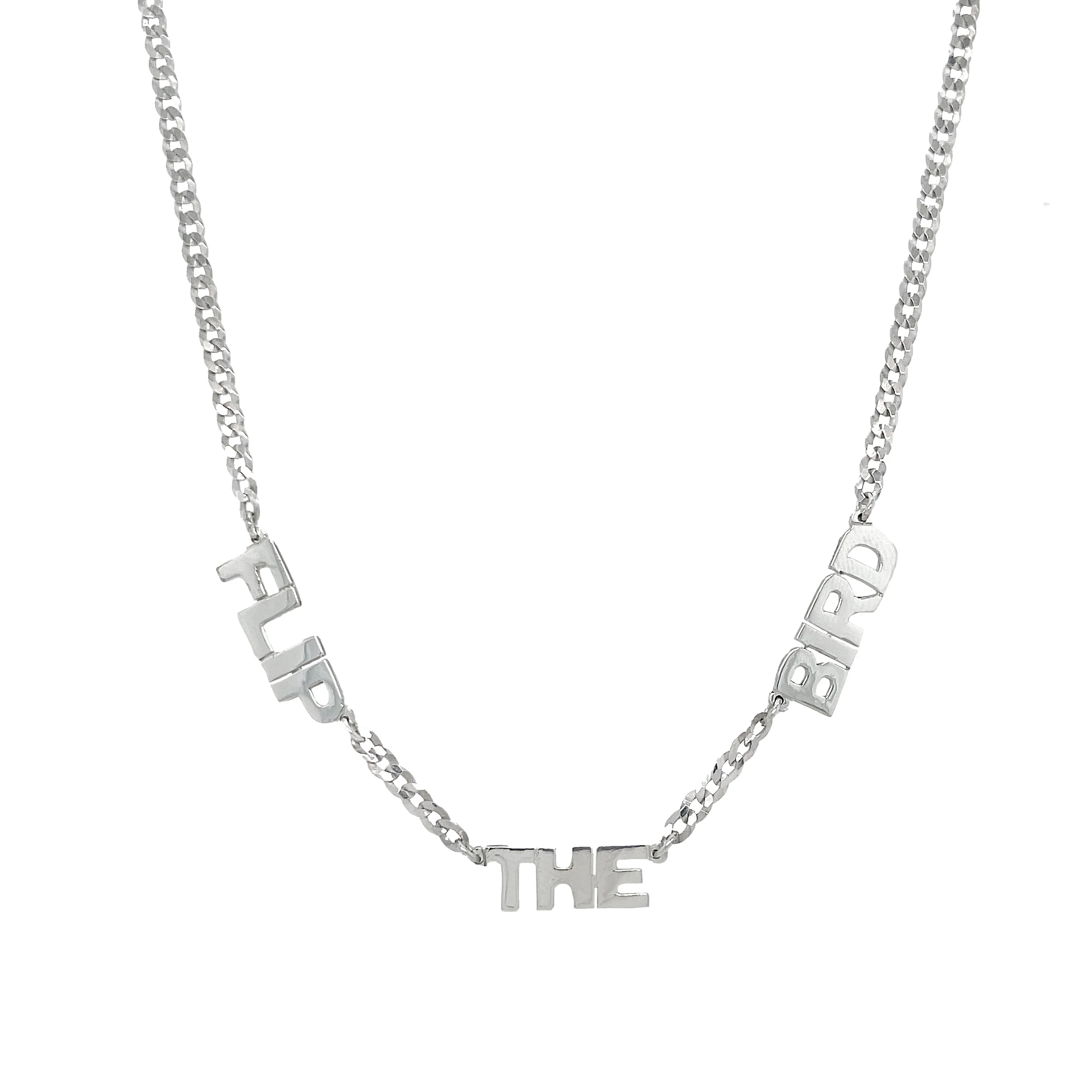 Flip The Bird Necklace