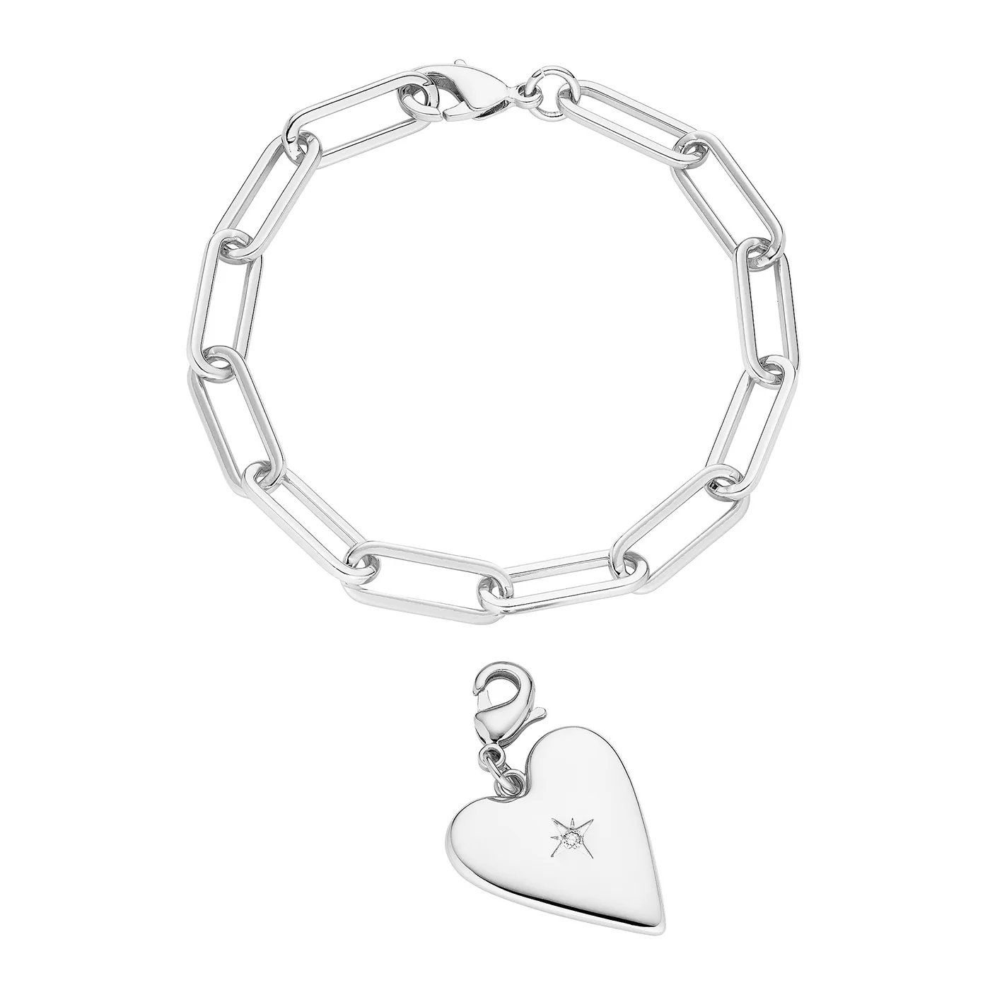 Heart Charm Bracelet - Image 3