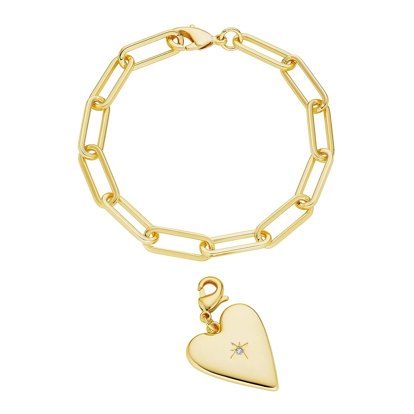 Heart Charm Bracelet - Image 3