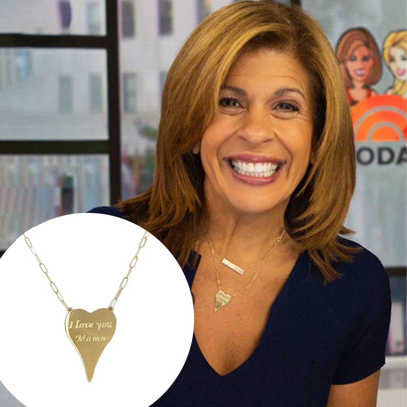 Hoda Heart Necklace - Image 6