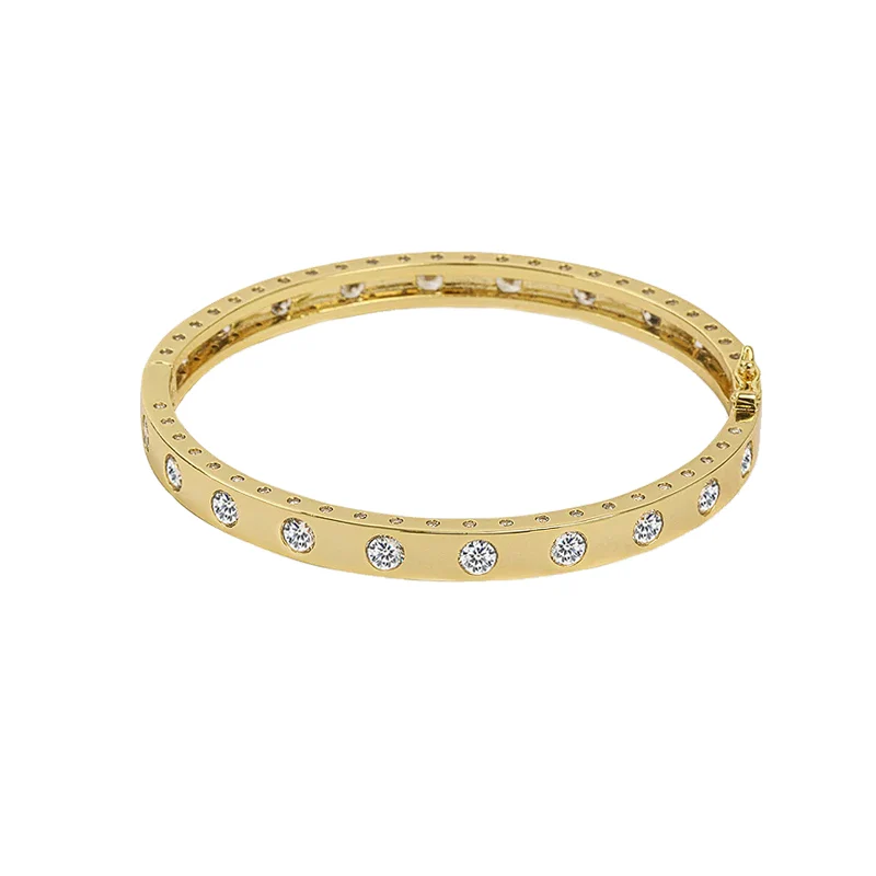 Hinge Bangle Bracelet