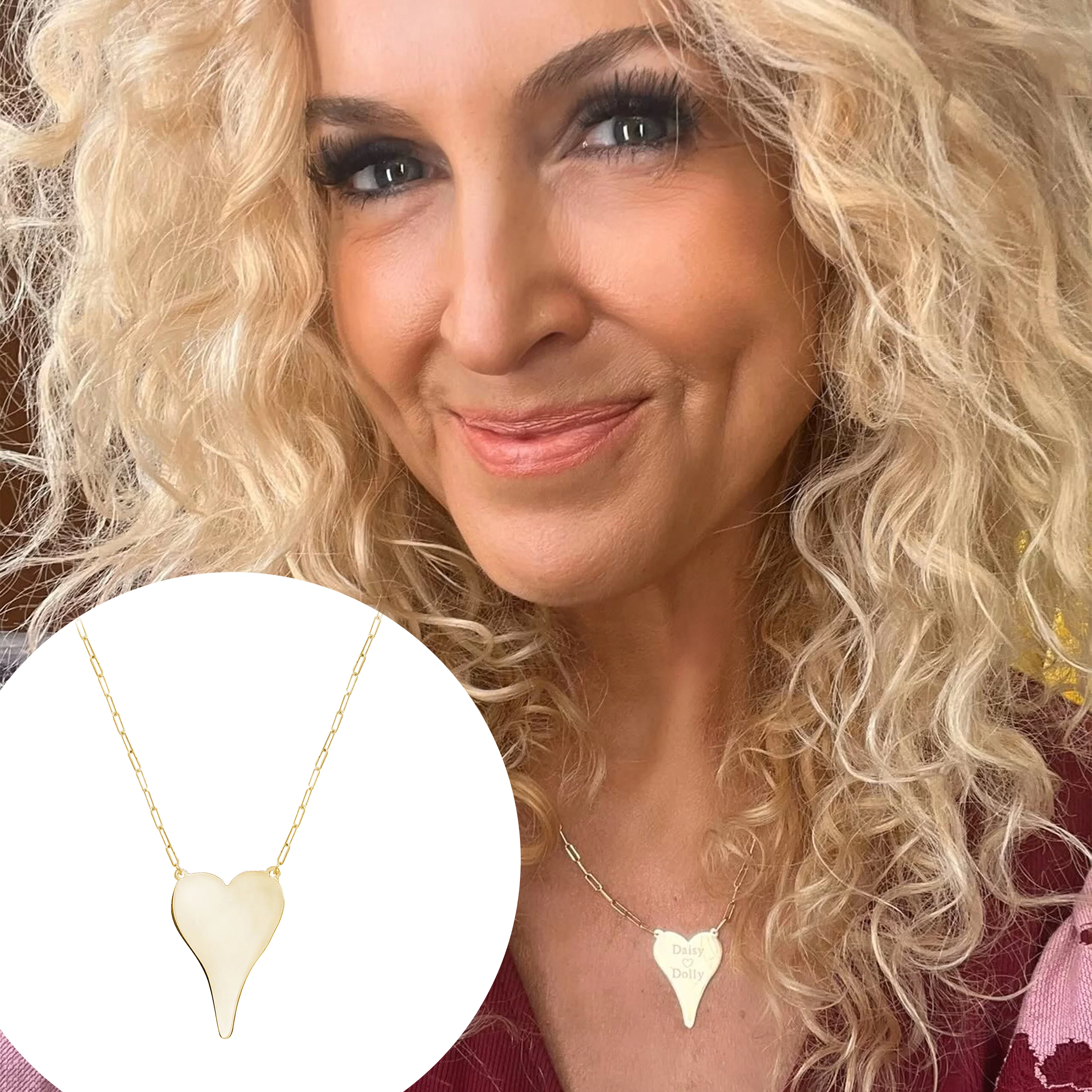 I Love You Mama Heart Necklace