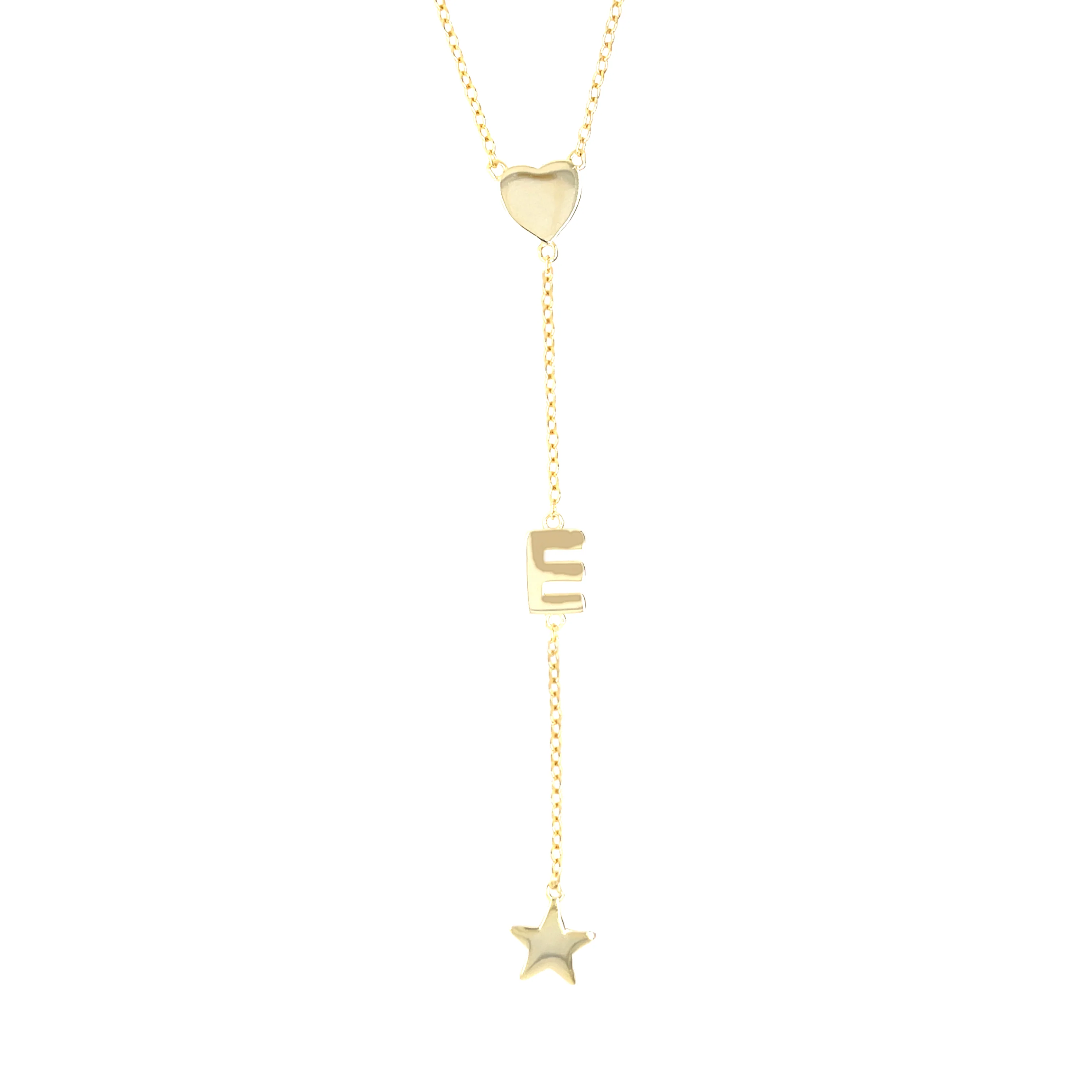 Initial Lariat Necklace - Image 5