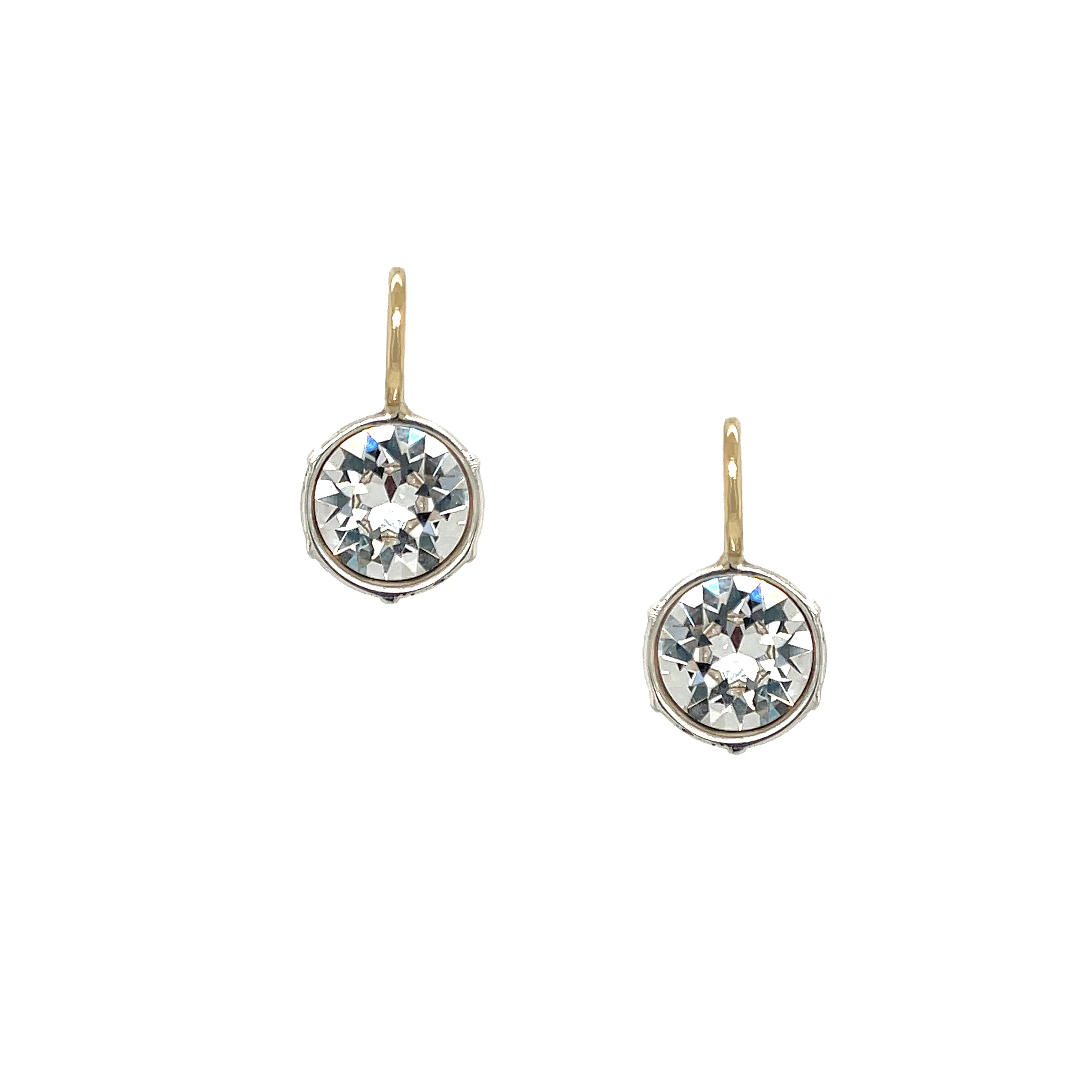 Large Antique Drop Earrings