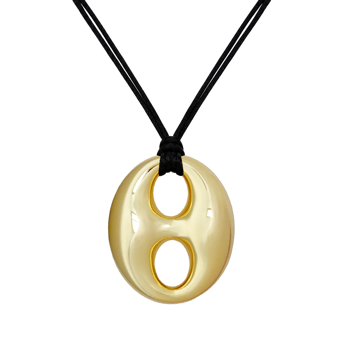 Large Gold Mariner Link Necklace