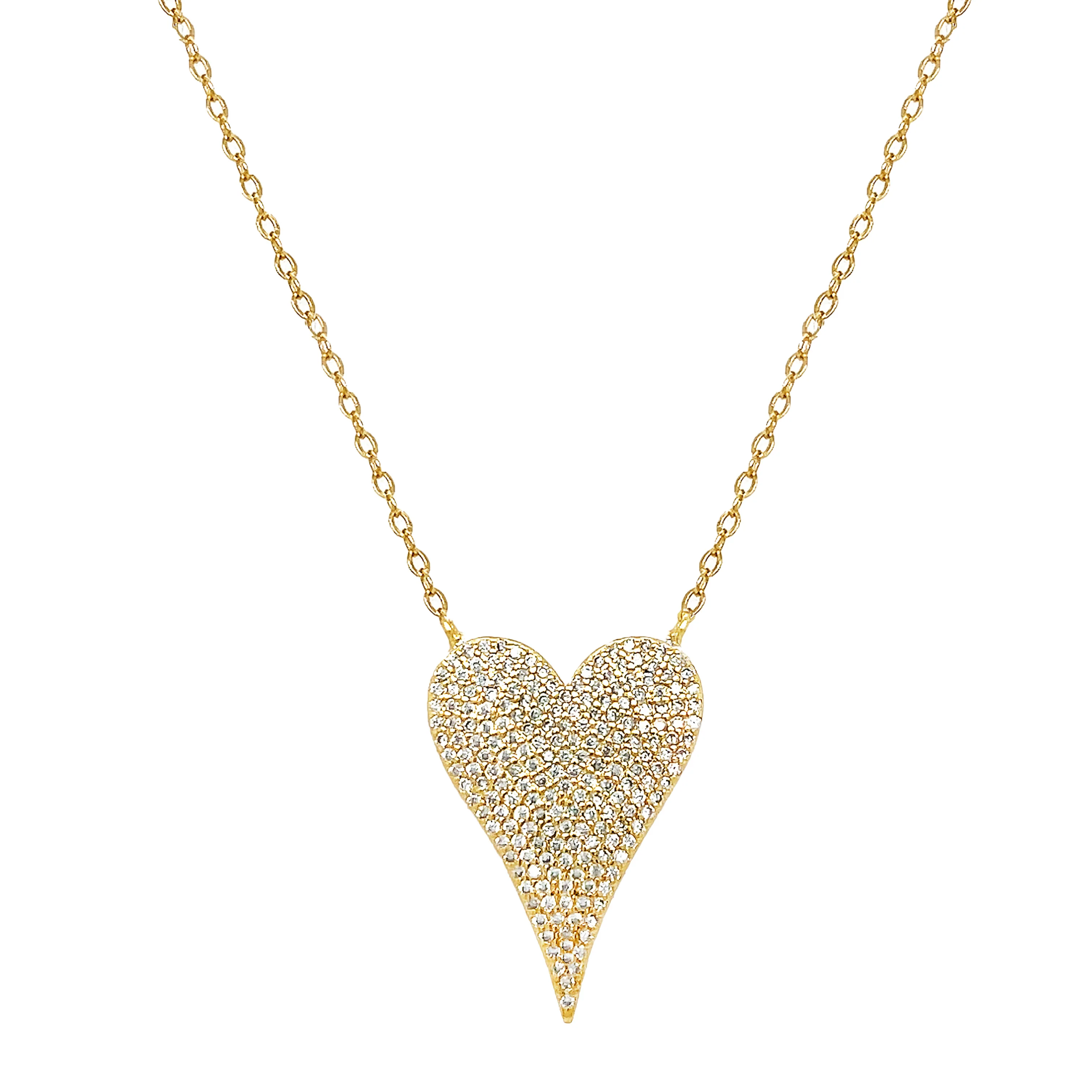 SALE Large Heart Necklace