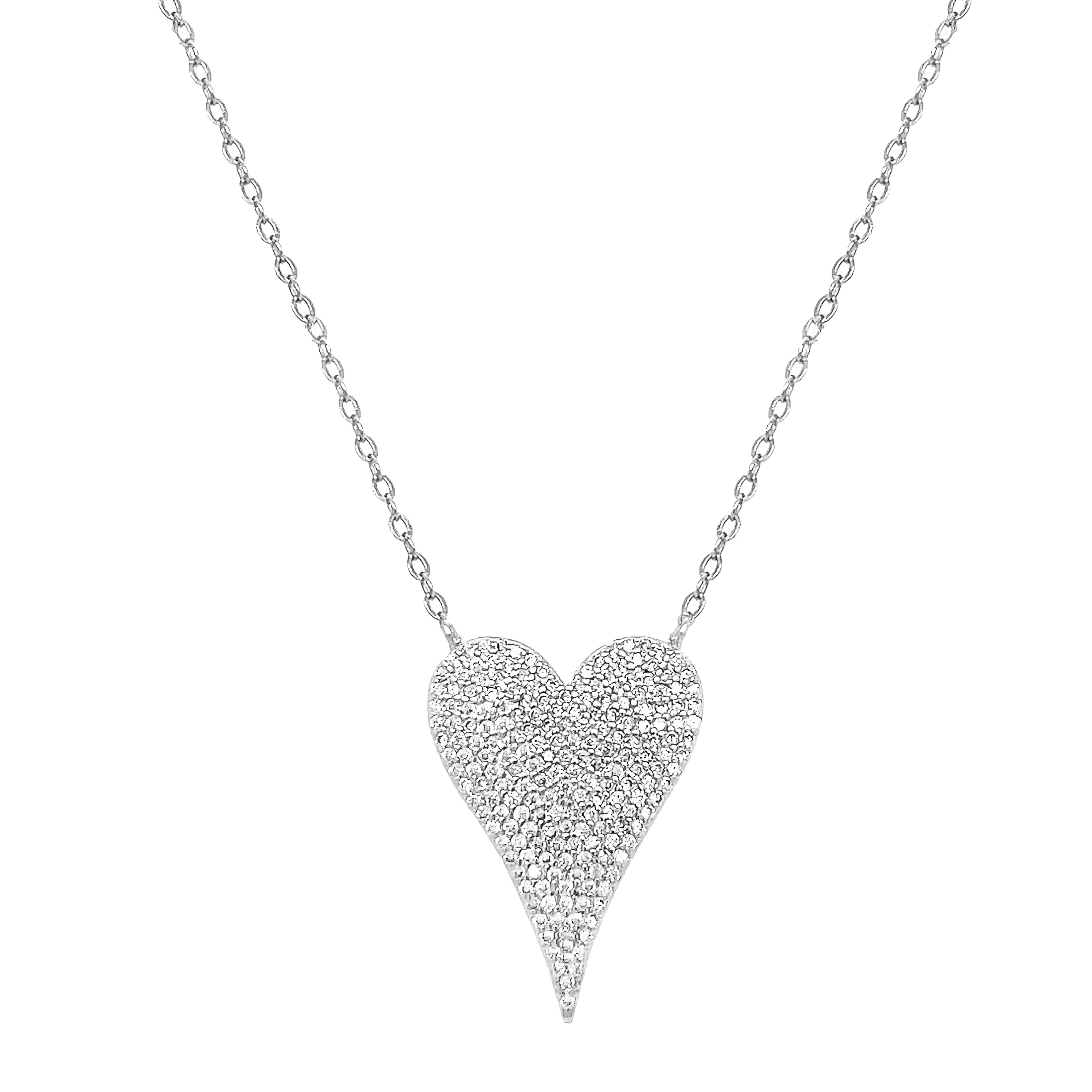 SALE Large Heart Necklace