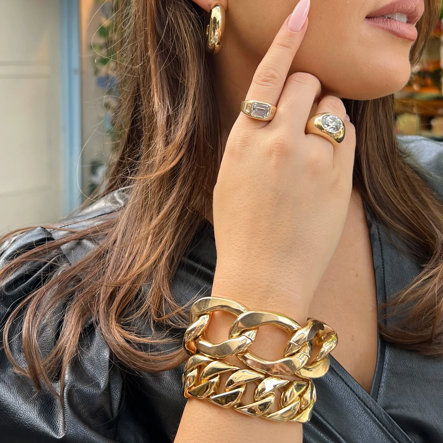 Large Link Bracelet - Image 2