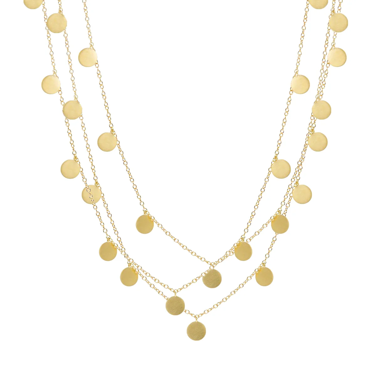 Long Coin Necklace