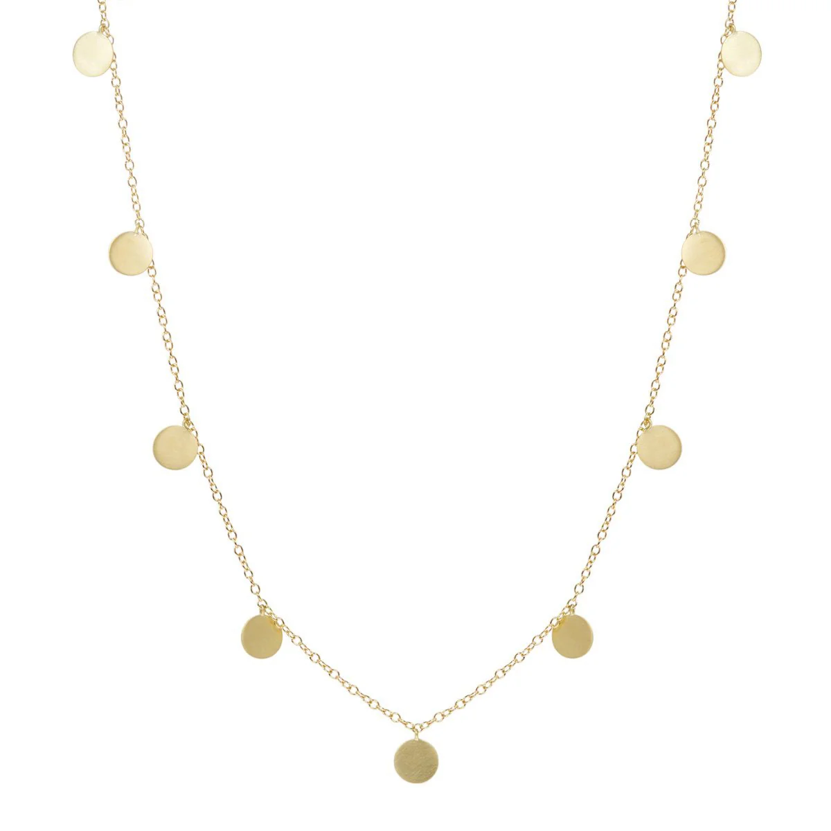 Long Coin Necklace - Image 3