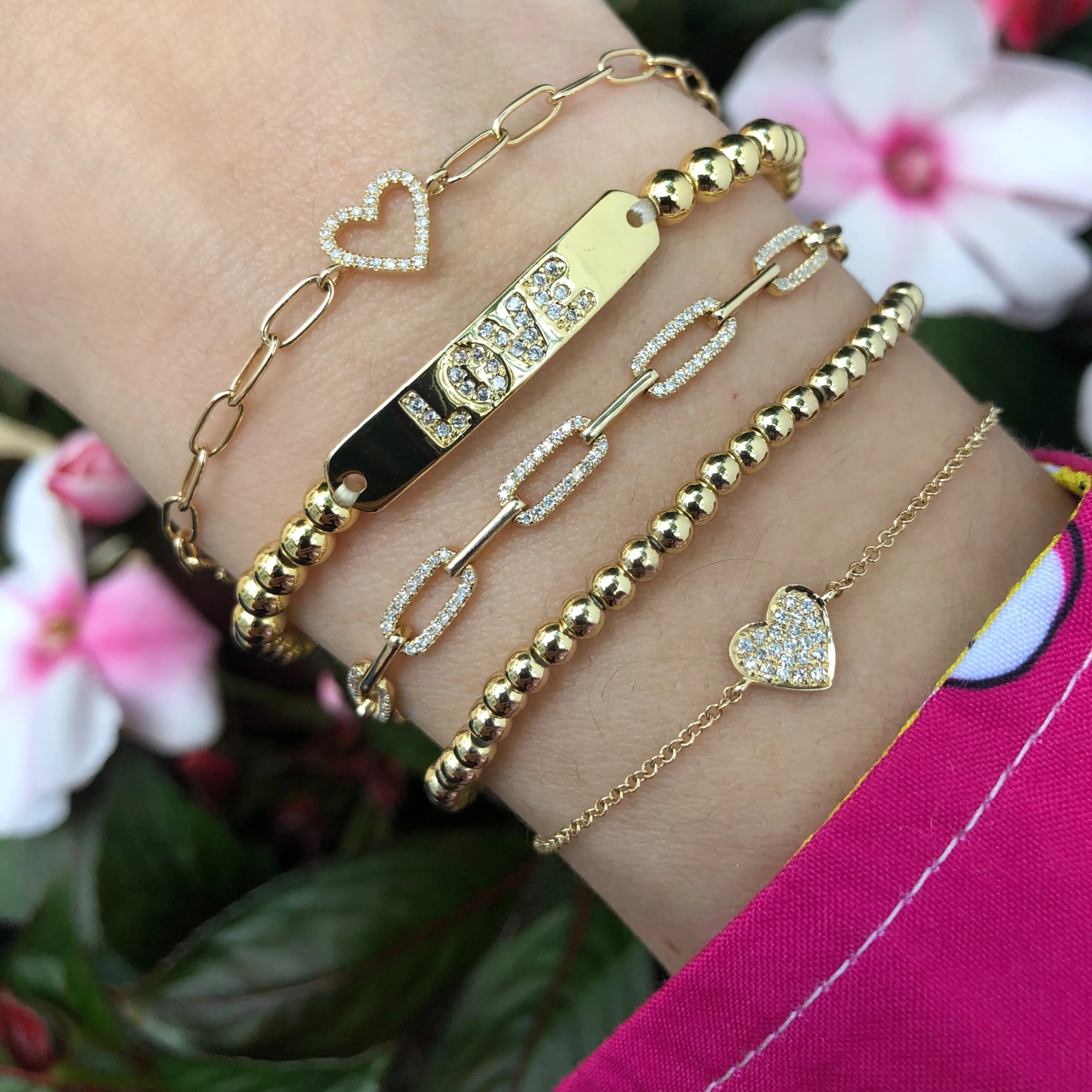 Love Bead Bracelet - Image 3
