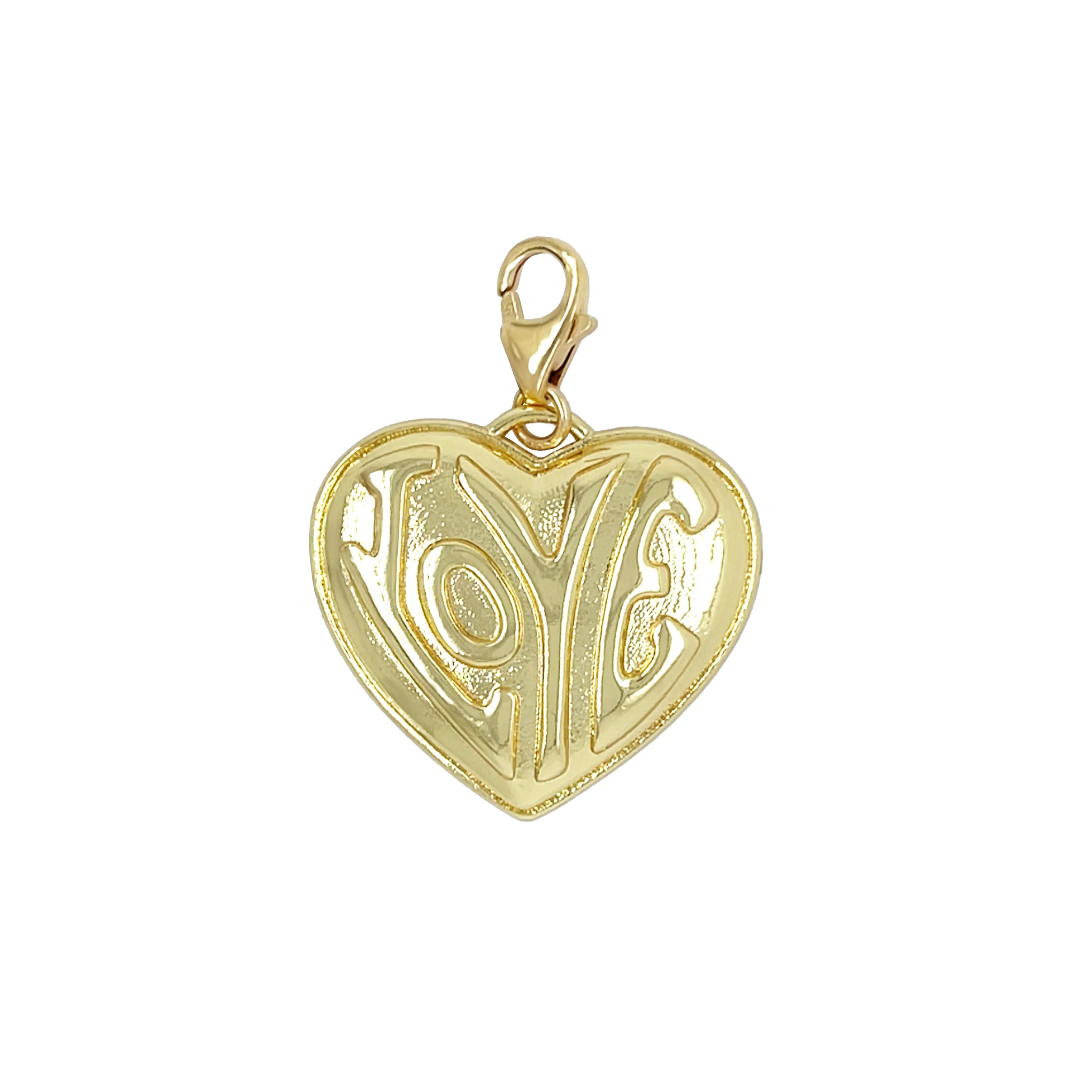 Love Puff Heart Charm