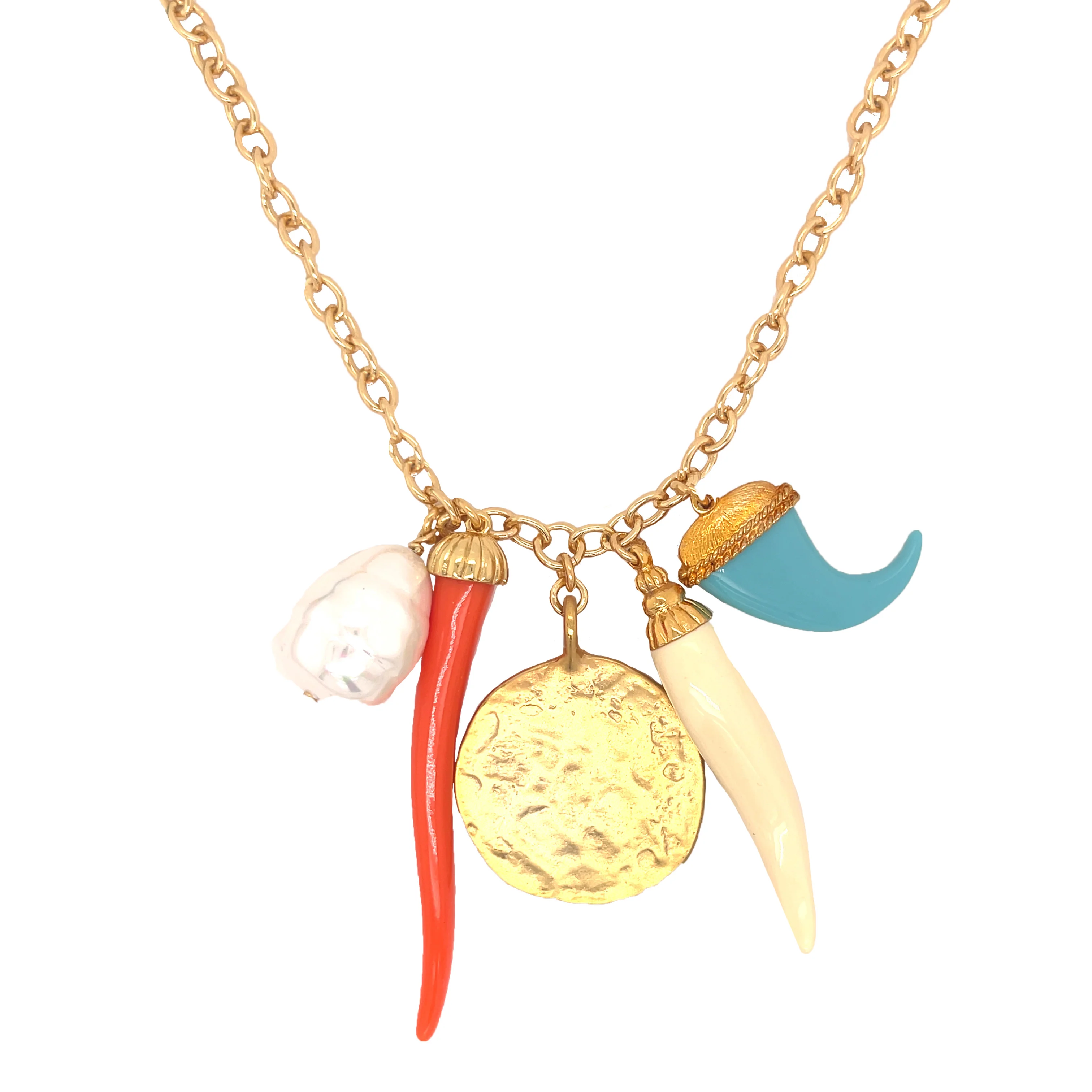 Multi Charm Necklace